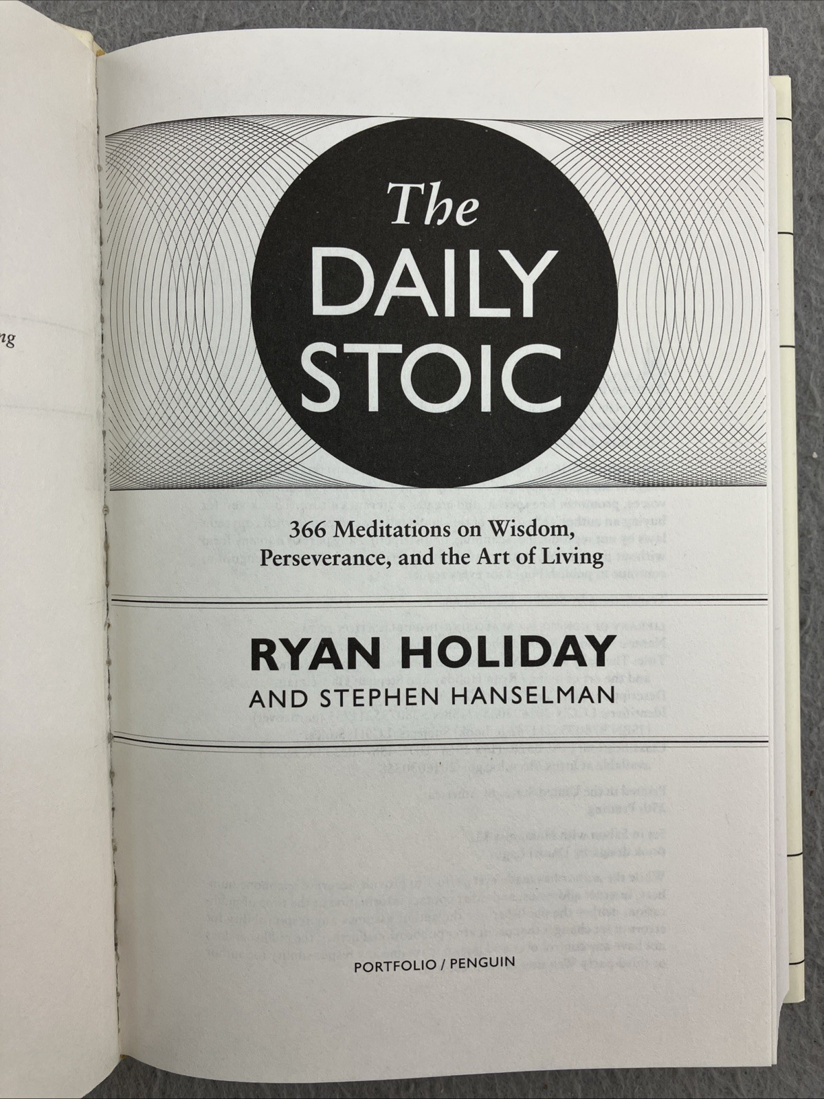 The DAILY STOIC Boxed Book Set by Ryan Holiday and Stephen Hanselman 2 Volumes