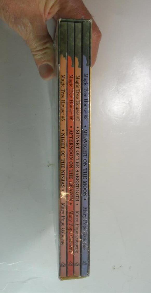 MAGIC TREE HOUSE BOOKS #5 TO 8 SEALED IN BOX MARY POPE OSBORNE