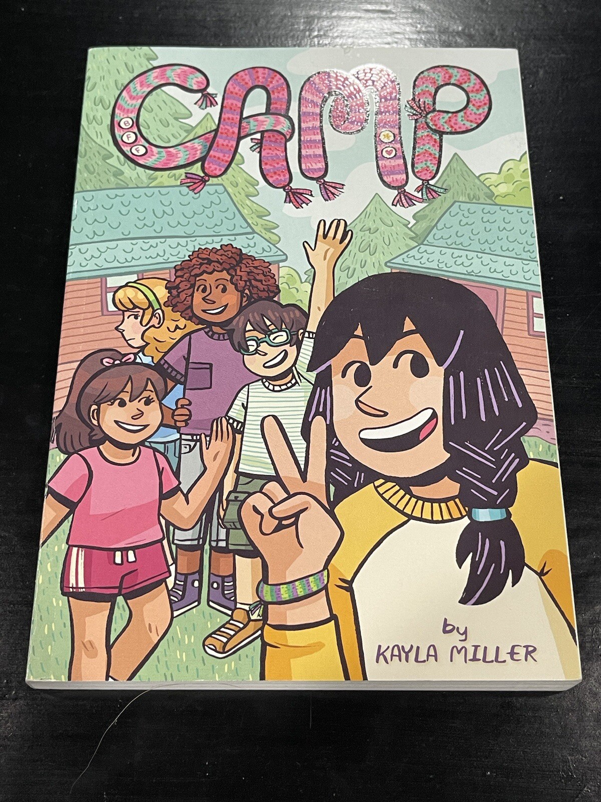CAMP by Kayla Miller Paperback Graphic Novel YA Scholastic 2020 Like New