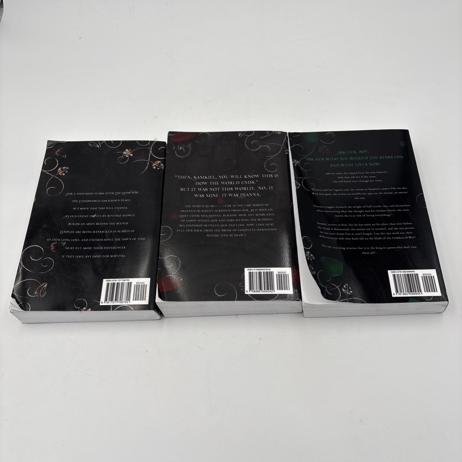 Gods & Monsters Series Set Amber V Nicole 1-3 Book Azrael Throne Dawn