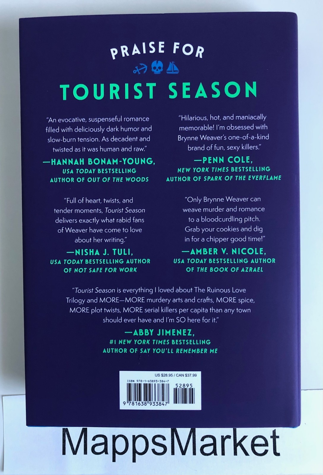 SIGNED Tourist Season by Brynne Weaver 1st Edition/1st Printing (2025,Hardcover)