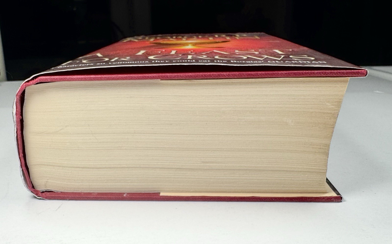 A Feast For Crows UK First Edition Third Print HC George RR Martin Voyager VG!
