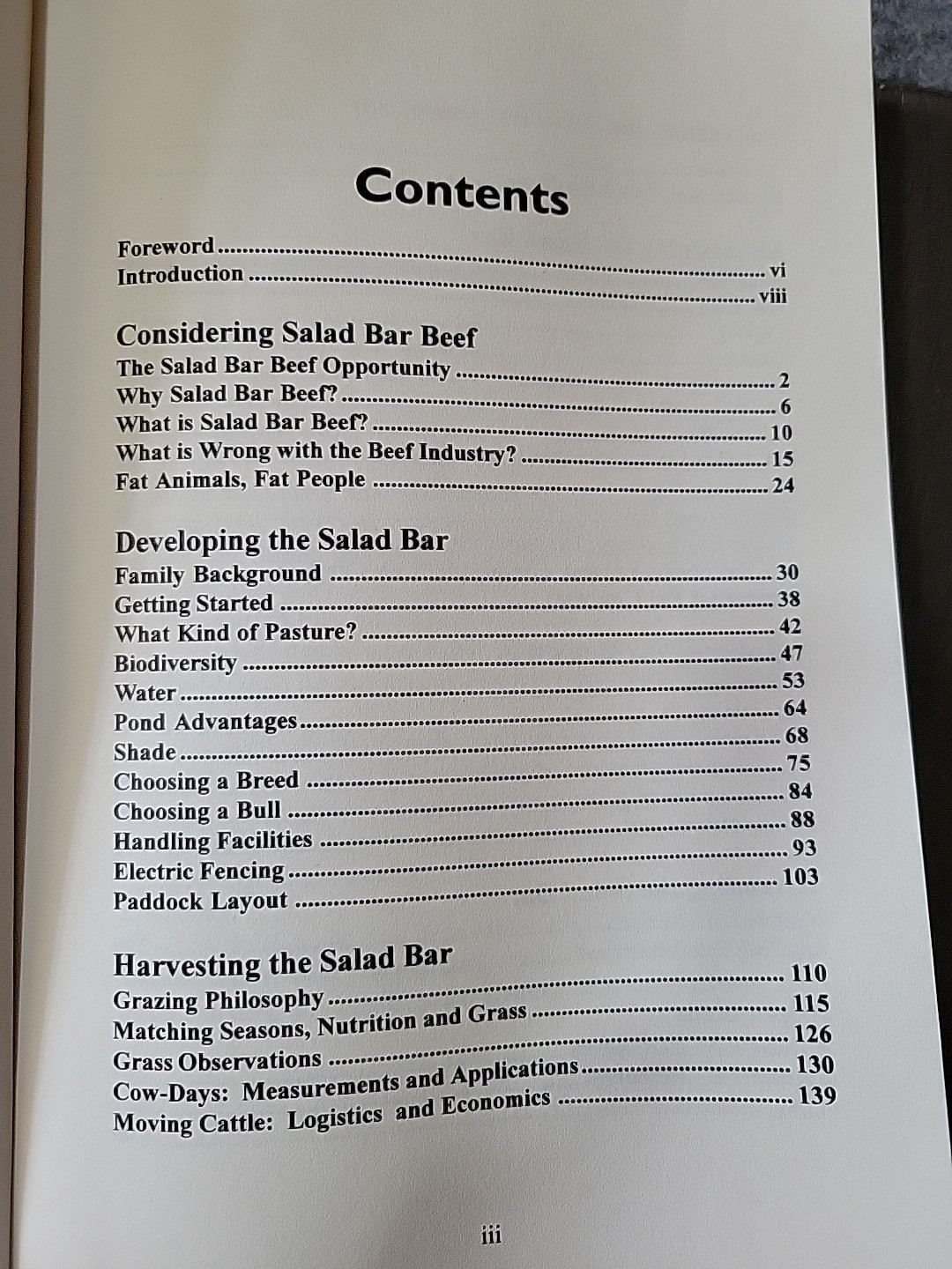 Salad Bar Beef By Joel Salatin Trade Paperback 1st Edition 1995 346 Pages