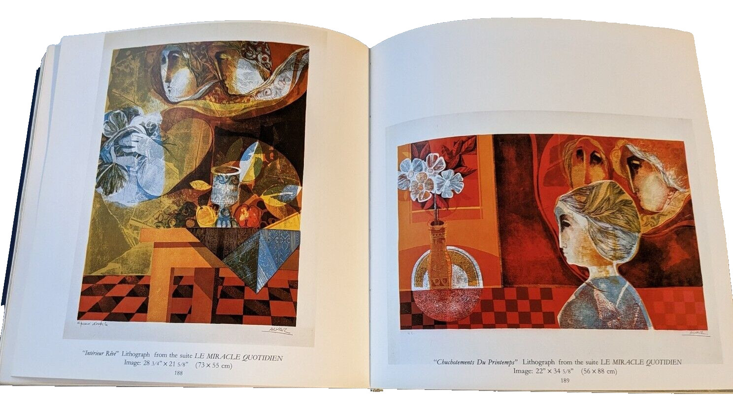 ALVAR Drawings Lithographs Paintings Hardcover Art Book