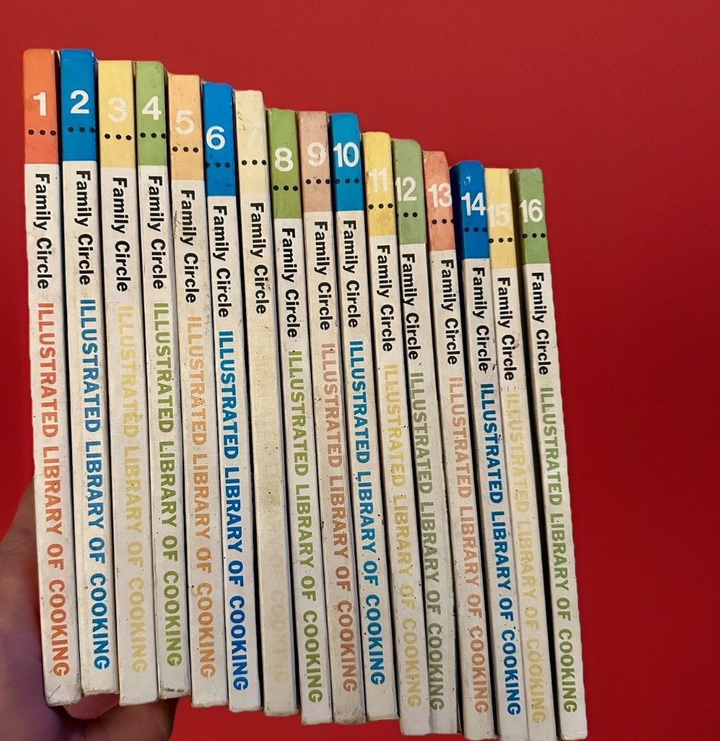 1972 Family Circle Illustrated Library Of Cooking 1-16 Complete Set Cookbooks HC