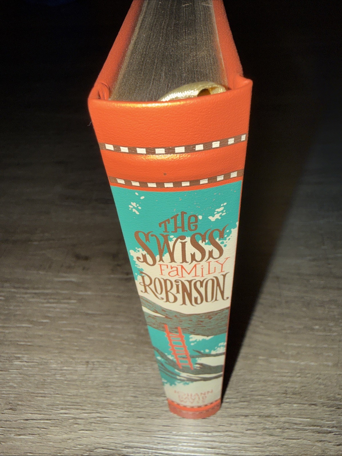 Swiss Family Robinson Barnes Noble Collectible Edition Leather Gilt 1st Printing