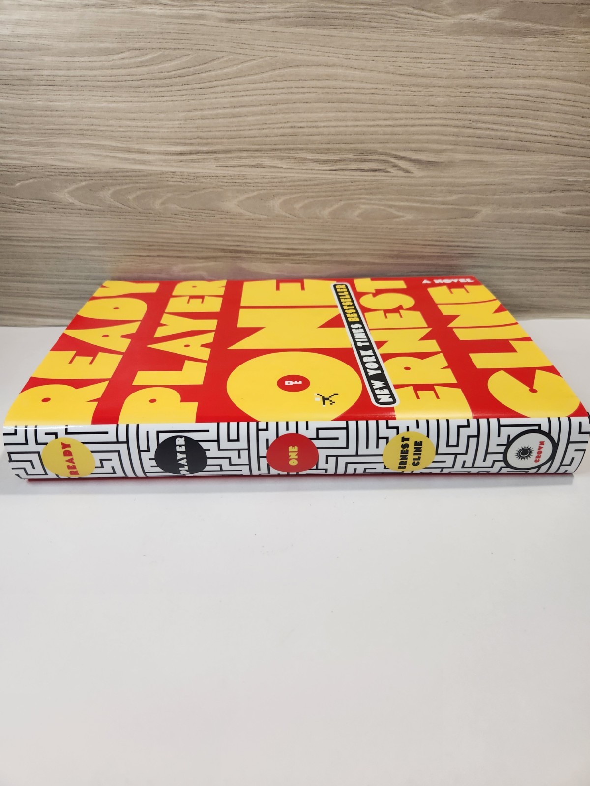 Ernest Cline Ready Player One (2011) Hardcover Sci-Fi Novel w/ Dust Jacket
