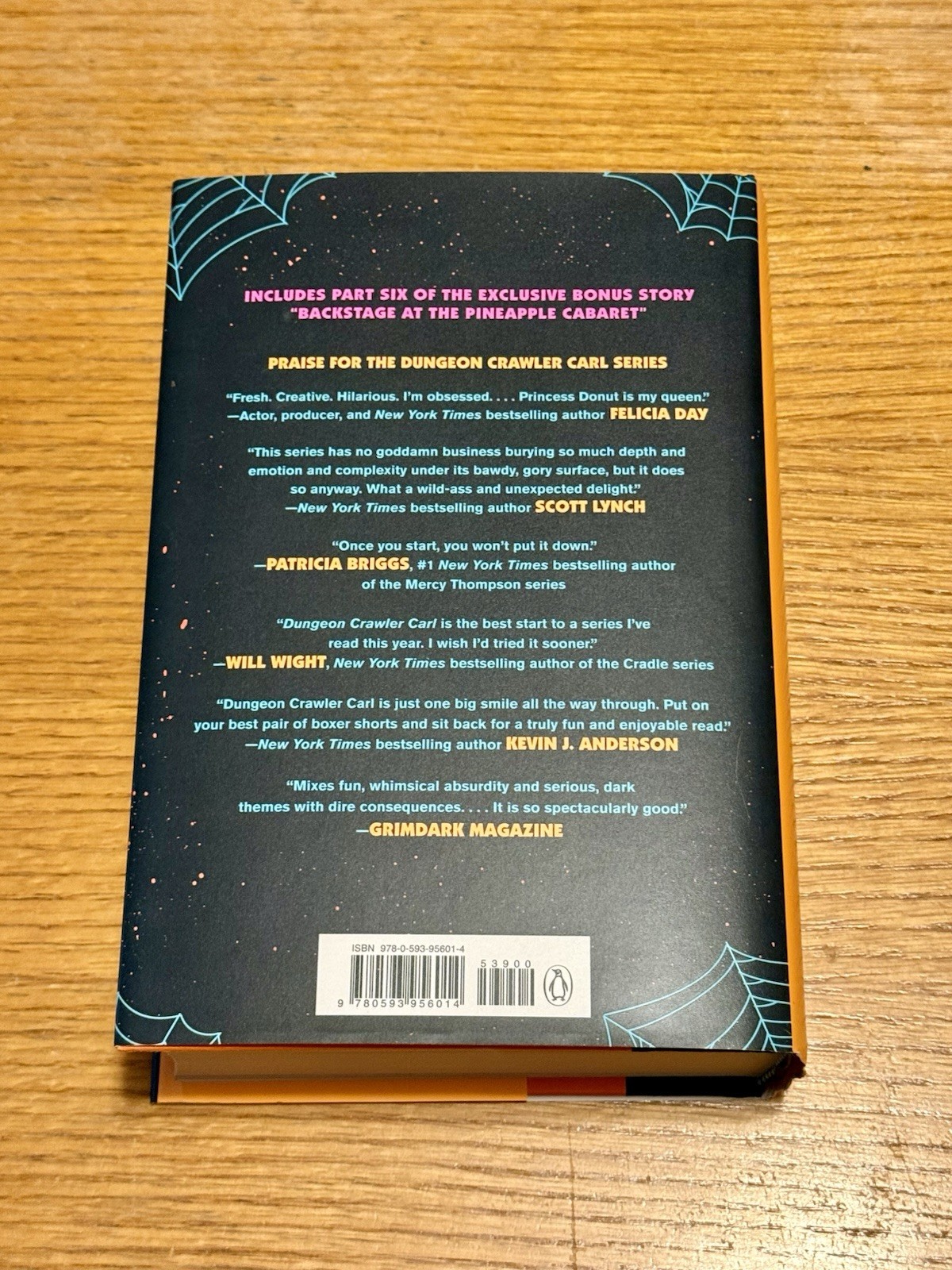 SIGNED The Eye Of The Bedlam Bride Matt Dinniman Dungeon Crawler Carl NEW
