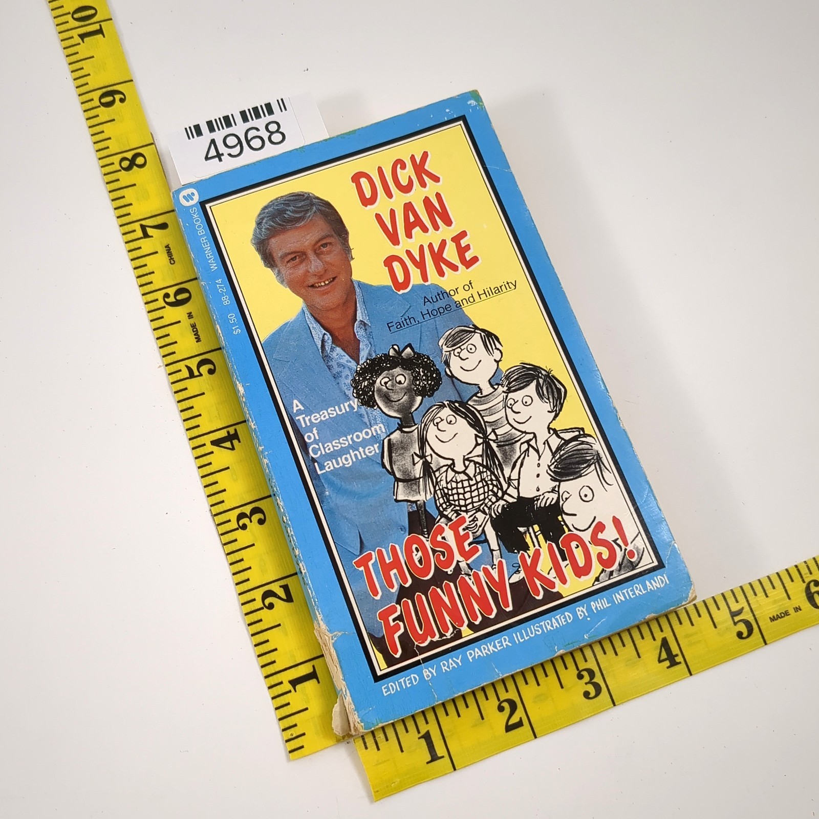 Those Funny Kids Classroom Educational Humor Paperback Book Dick Van Dyke 1976