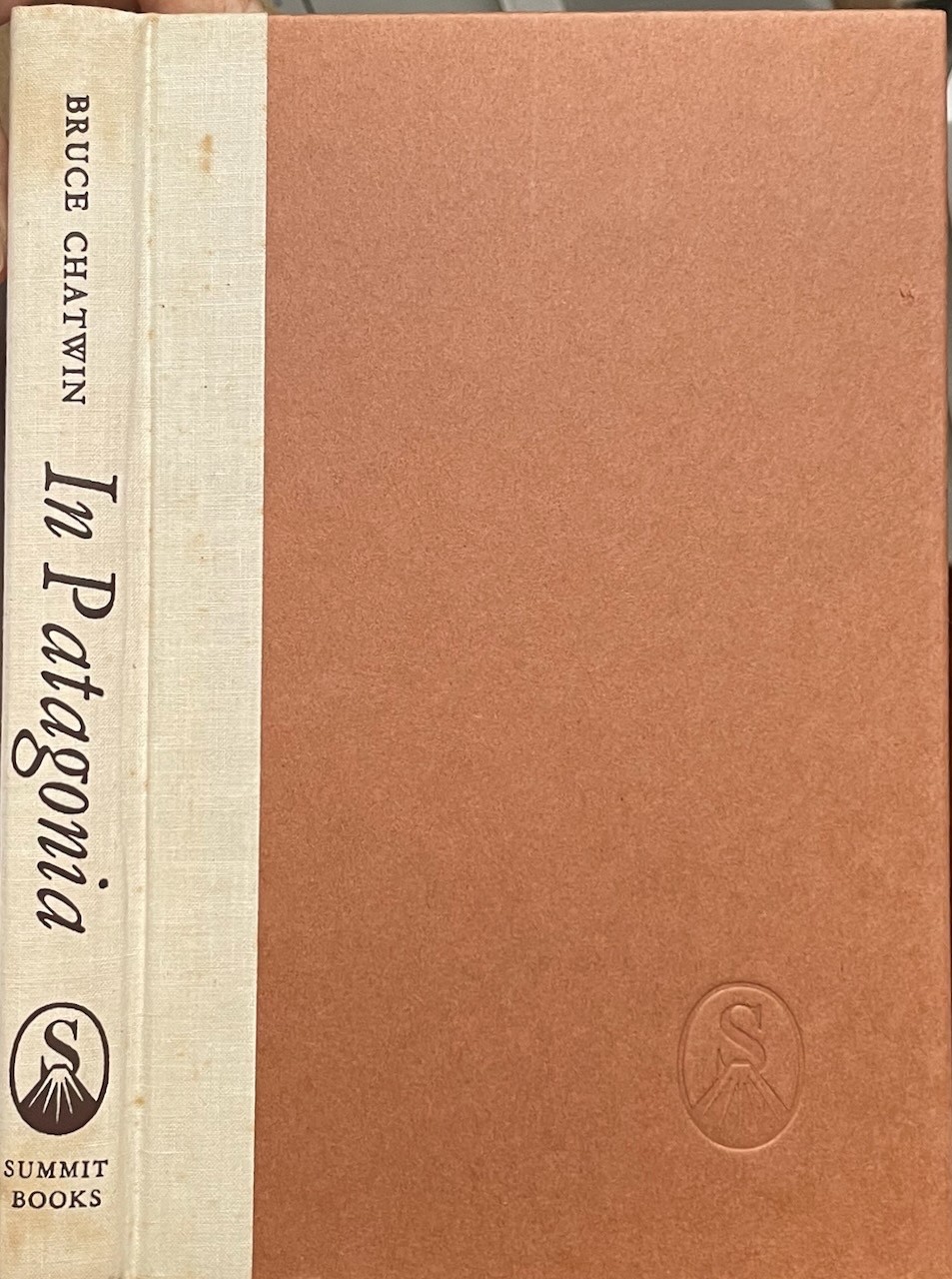 In Patagonia / Bruce Chatwin / Summit Books 1977 HC FE later printing