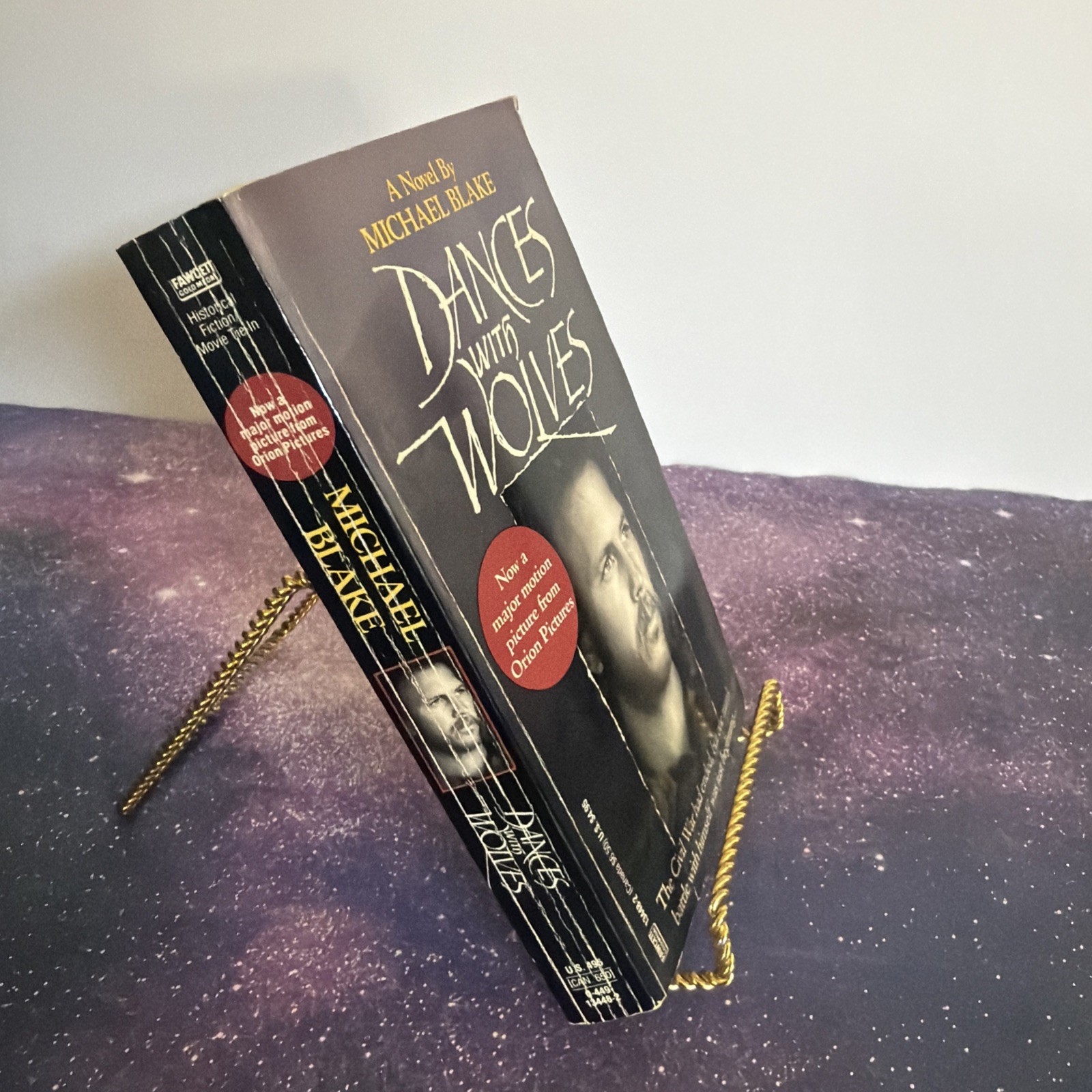 Dances with Wolves by Michael Blake 1990 Vintage Paperback Movie Tie In