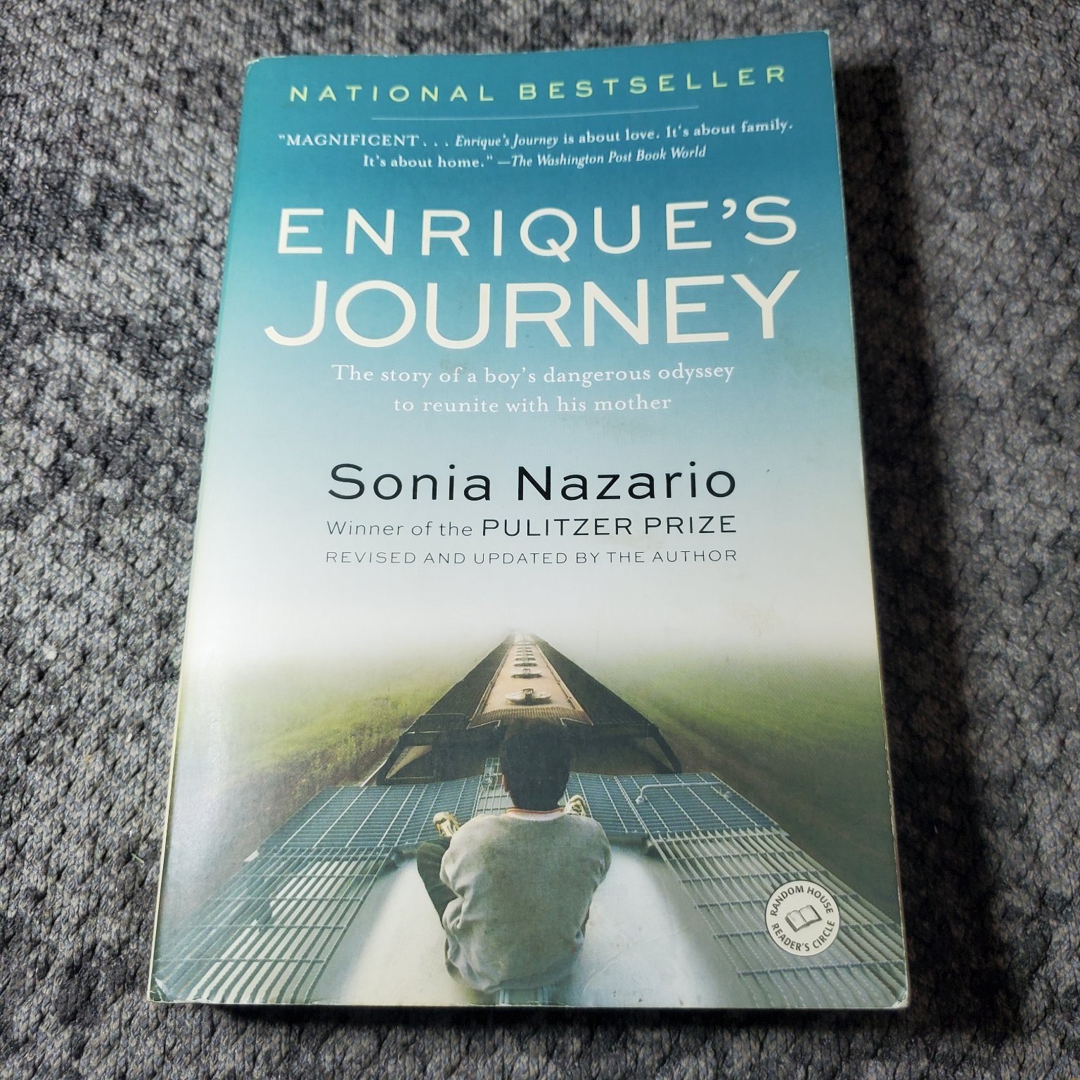 Enrique’s Journey Sonia Nazario 2006 Immigration Nonfiction Trade Paperback Book