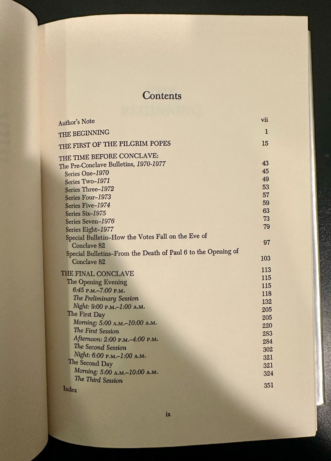 The Final Conclave by Malachi Martin (1978 First Edition Hardcover, Dust Jacket)
