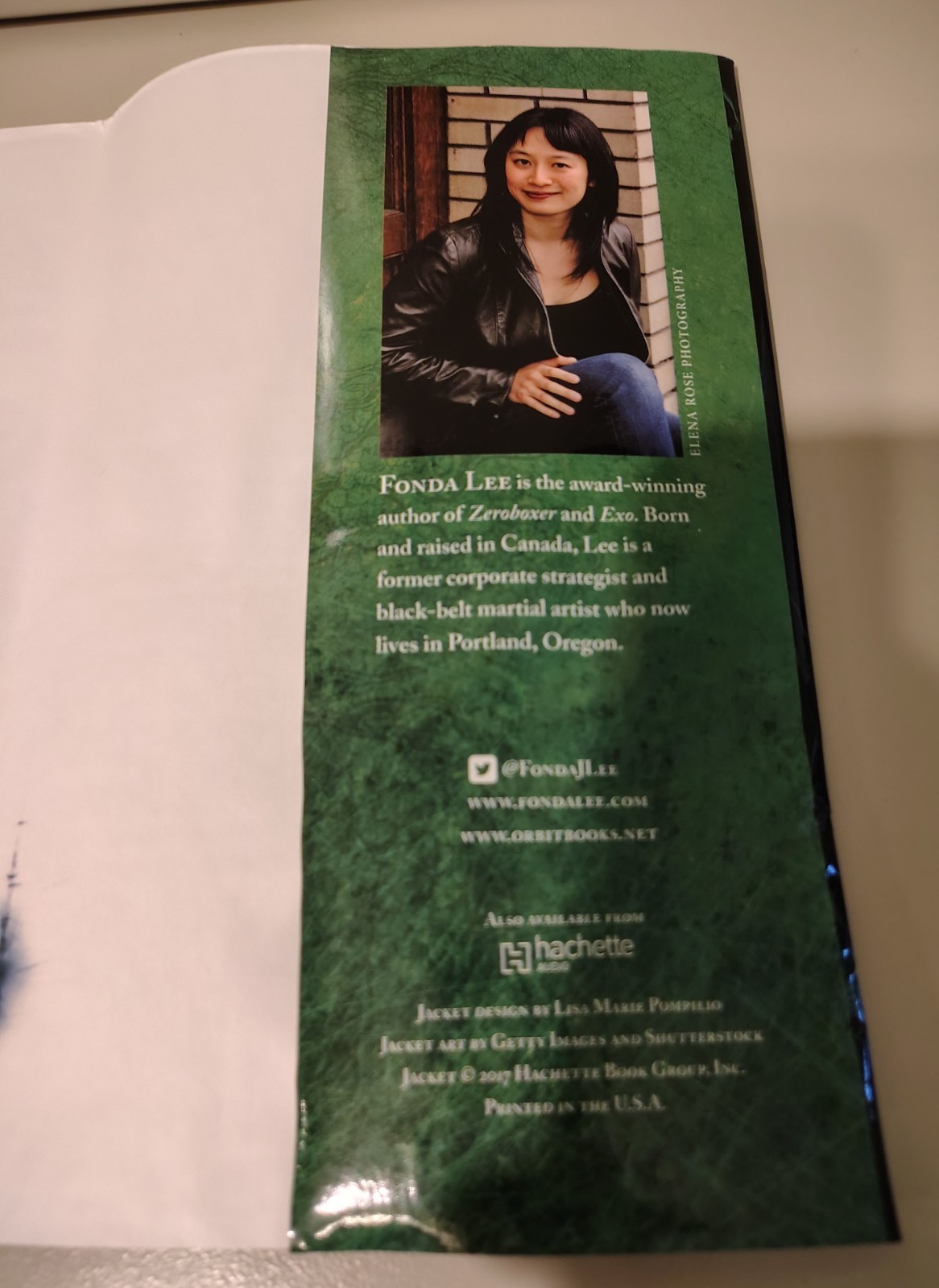 Jade City – Fonda Lee (Hardcover) True First Edition/Print, 1st/1st, $26.00, GD