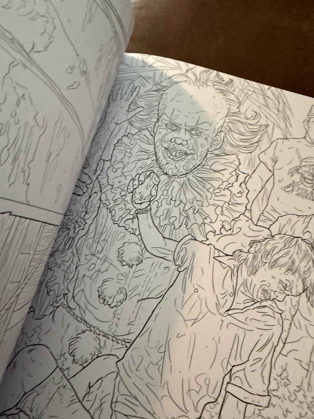 It Official Coloring Book 60 pages Stephen King Horror