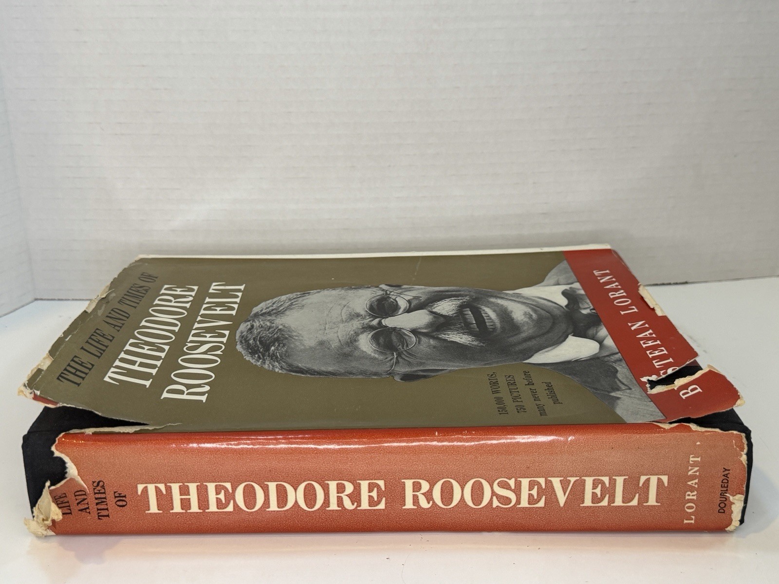 SIGNED 1st Ed 1959: Life & Times of Theodore Roosevelt by Lorant HC/DJ 📖