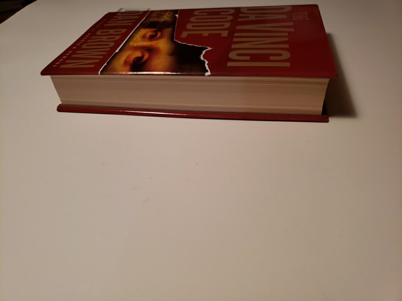 The Da Vinci Code 1st EDITION book w/ Skitoma & Lyon Print Error-Dan Brown 2003