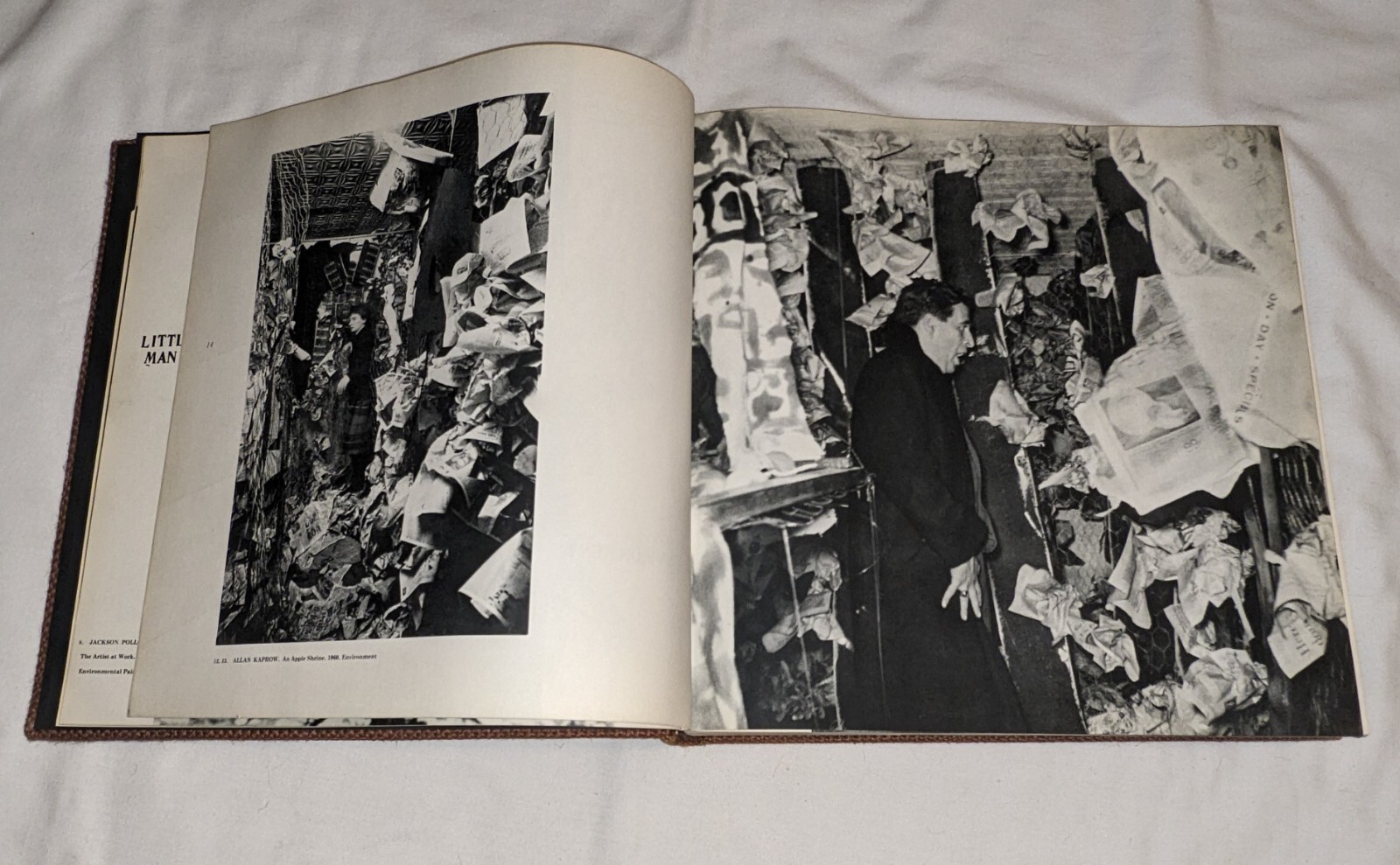 Allan Kaprow ASSEMBLAGE, ENVIRONMENTS & HAPPENINGS rare HC ED1 Abrams 1966