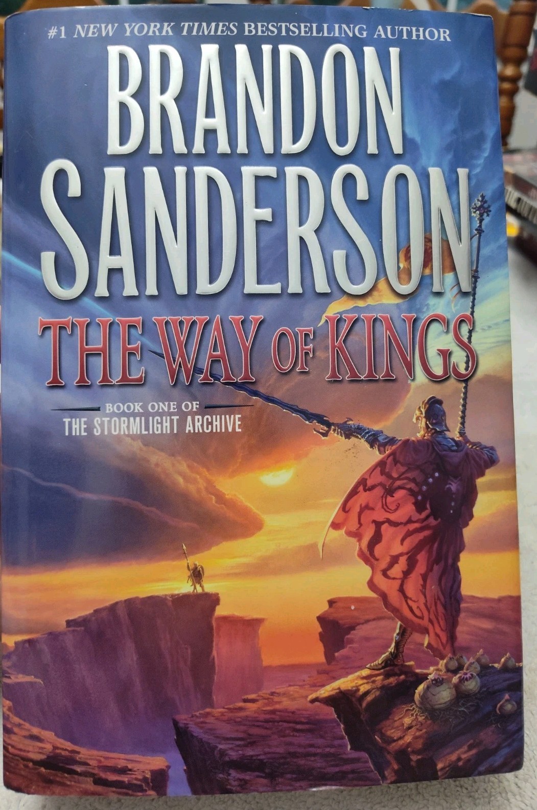 Way of Kings : Book One of the Stormlight Archive by Brandon Sanderson Hardcover