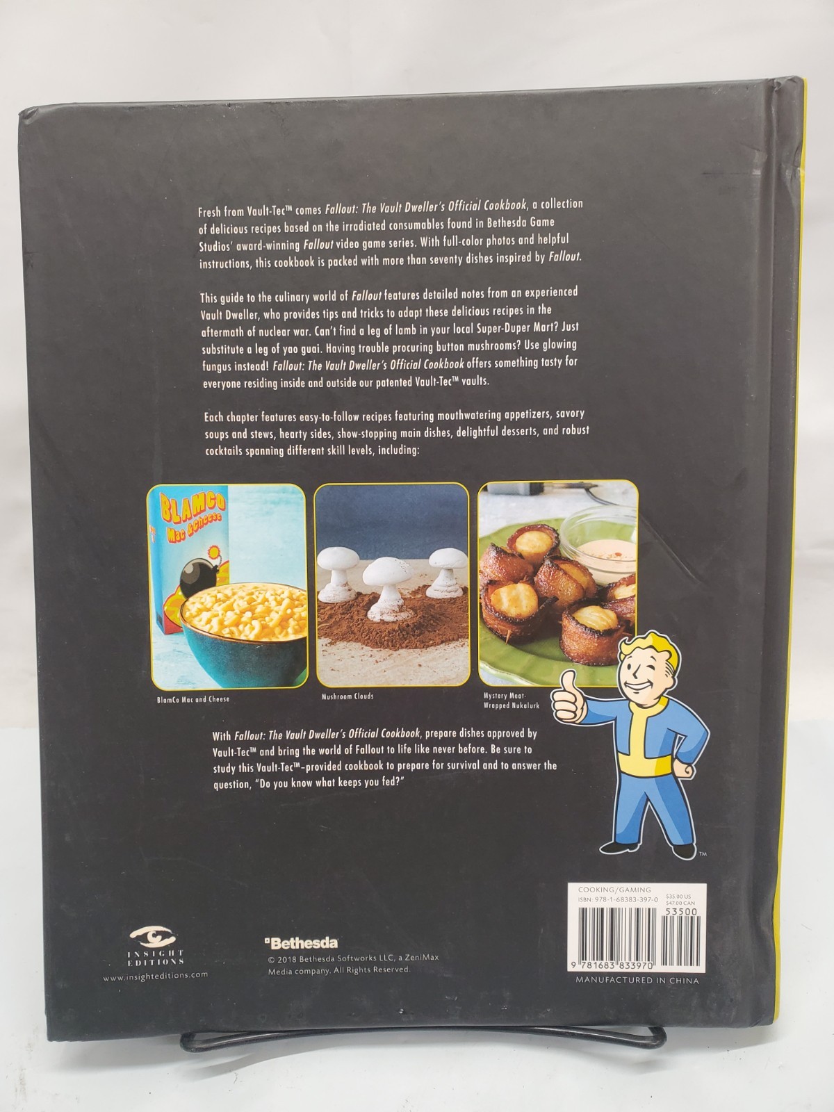 Fallout: The Vault Dweller’s Official Cookbook – Hardcover *Good Cond.