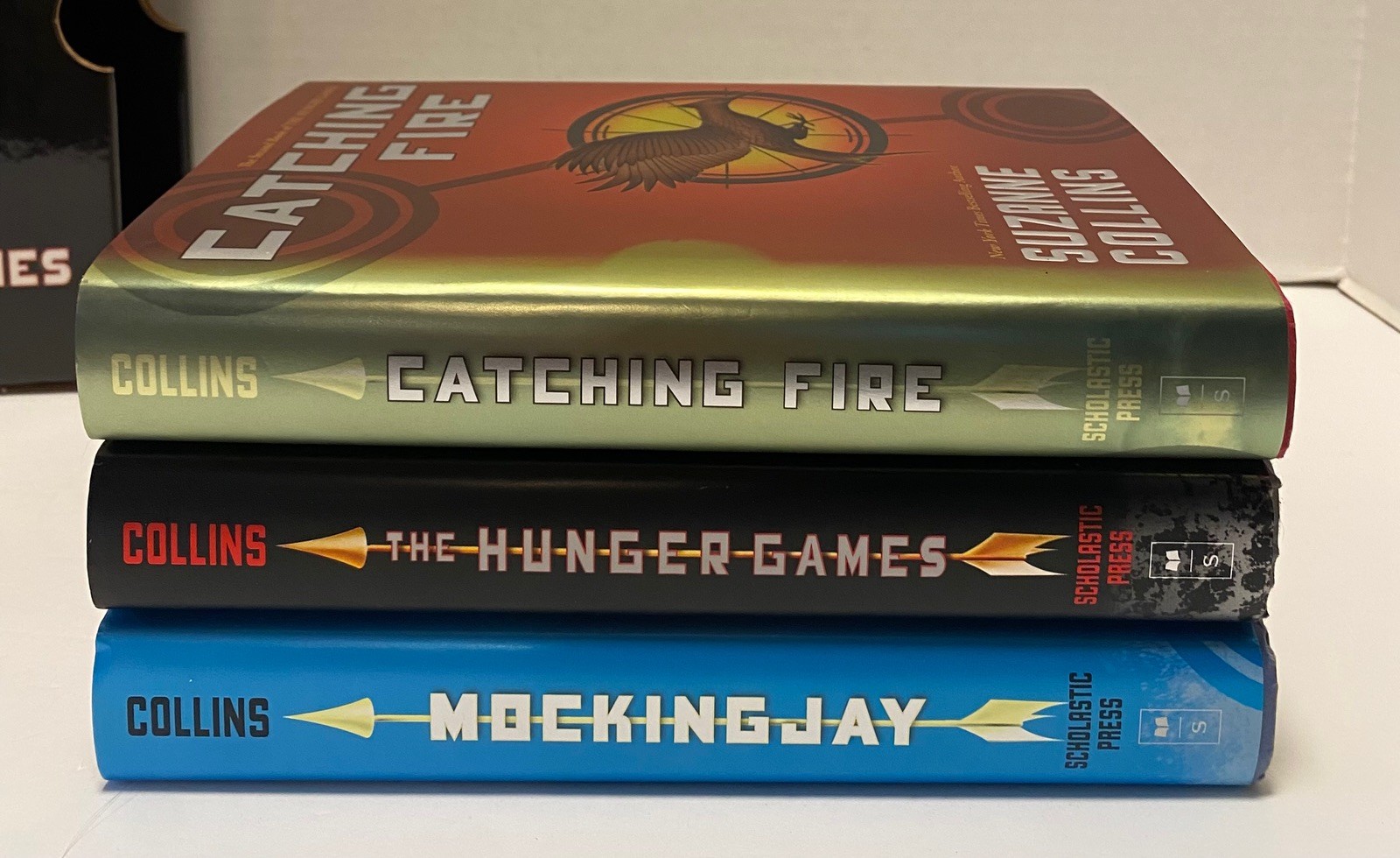 The Hunger Games Trilogy Box Set 3 Books Suzanne Collins Hardcover Original 1st