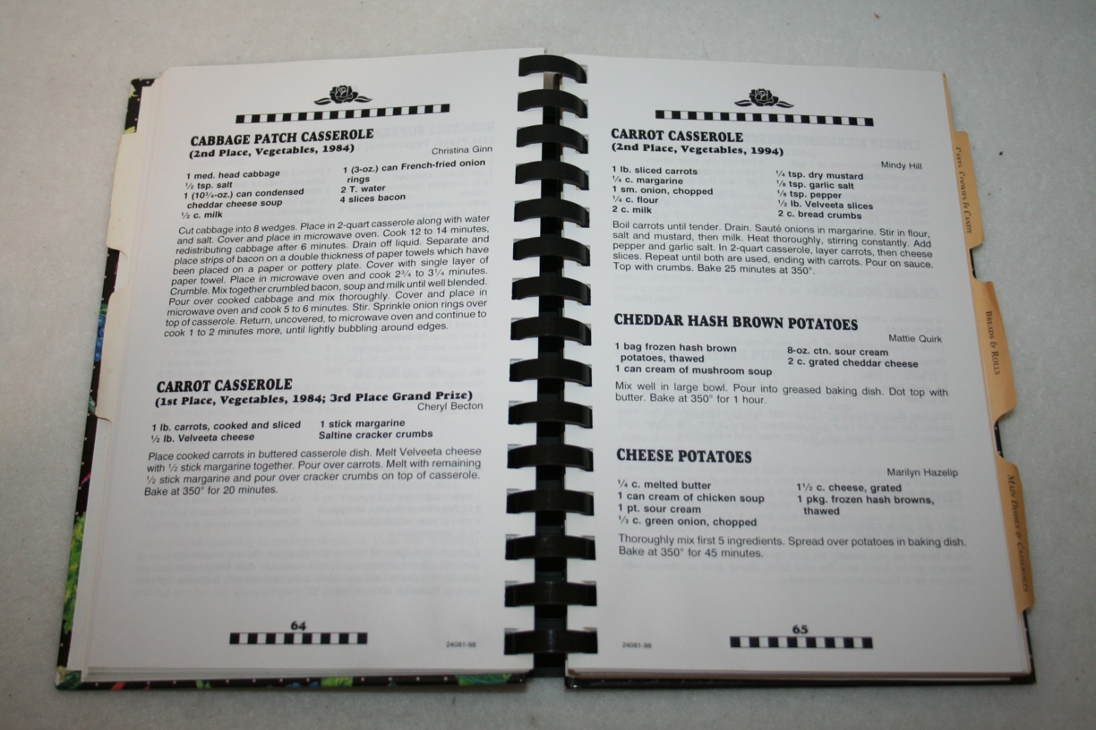 Vintage FIRST UNITED PENTECOSTAL CHURCH Nashville TN COOKBOOK 1992 Recipes Food