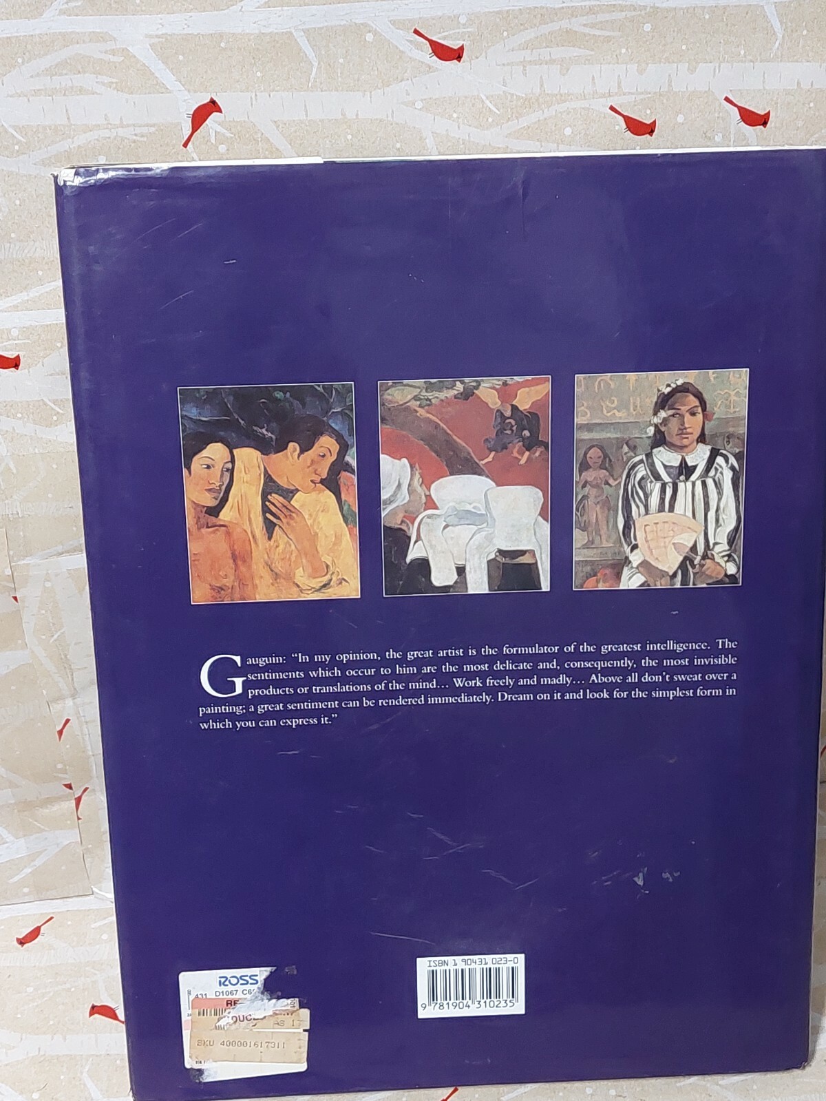 2004 PAUL GAUGUIN By Anna Barskaya Hardcover Book w/ jacket sleeve 158 pages