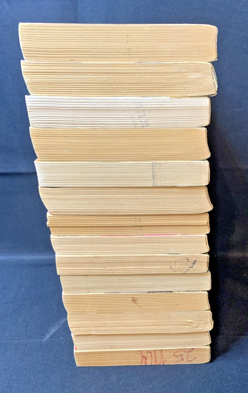 14 Avon Classic Crime Collection Lot 1969-71 MANY FIRSTS Vintage Noir Pulp Books