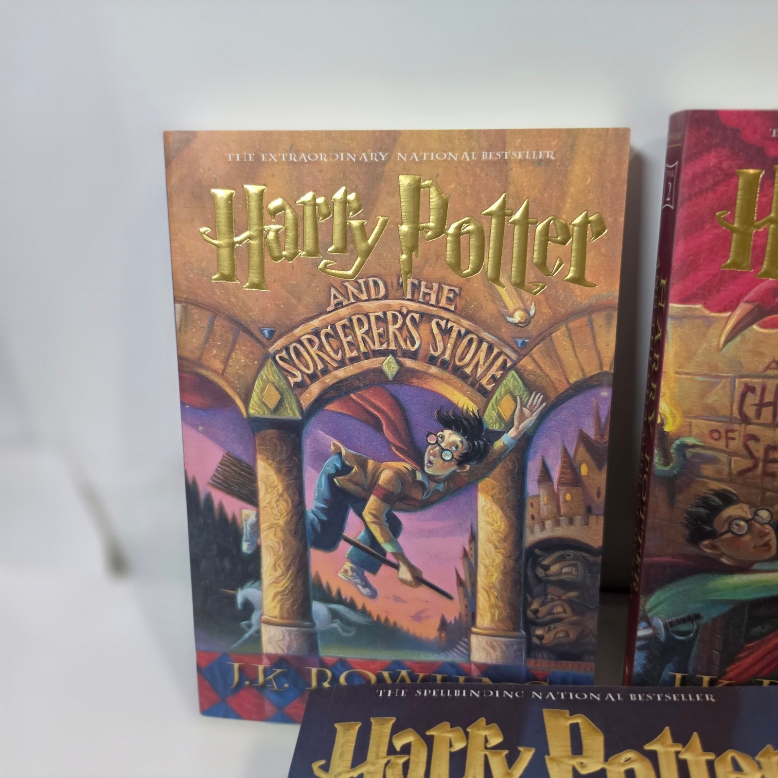 Harry Potter Complete Series 1-7 Paperback Book Set JK Rowling Scholastic