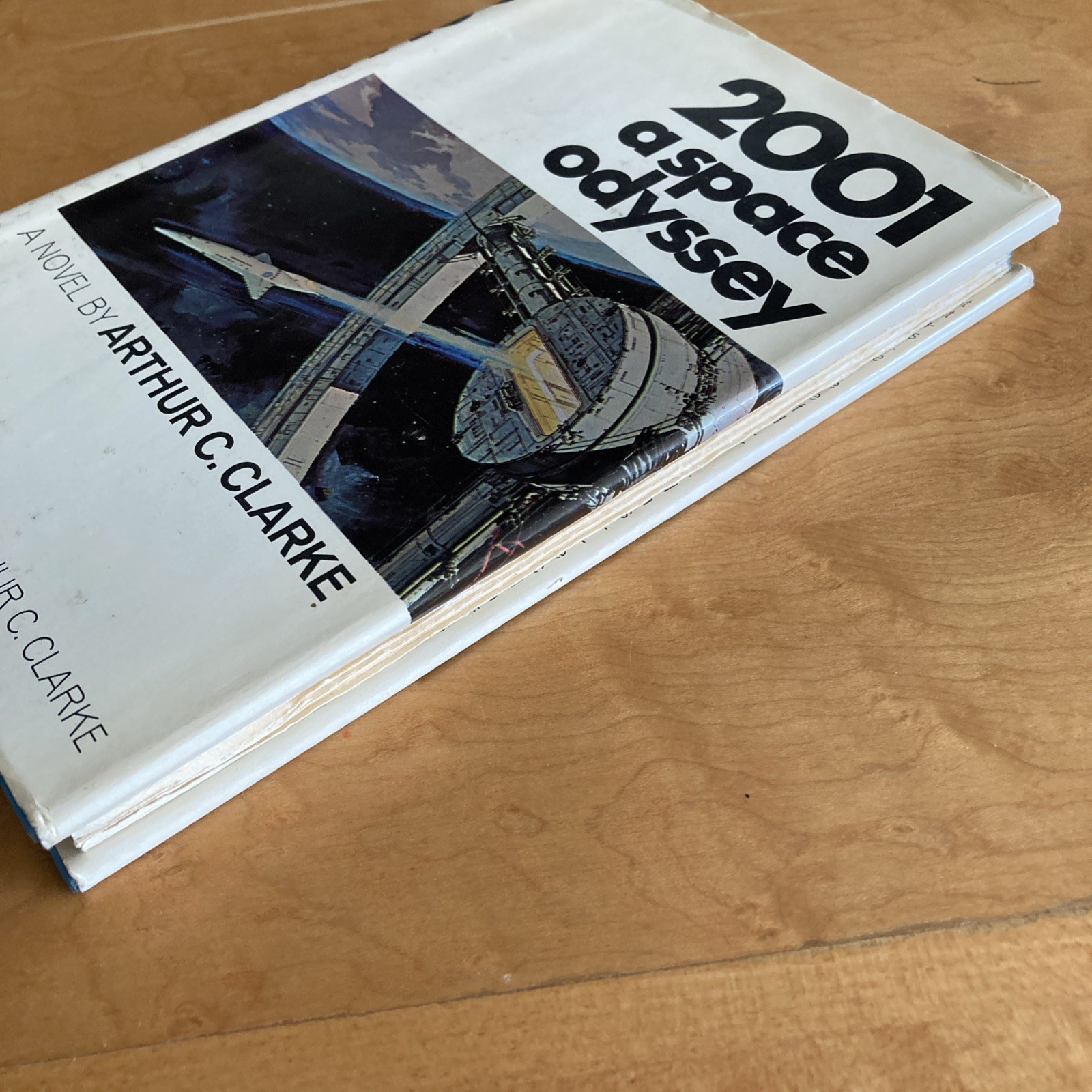 2001 A Space Odyssey Arthur C Clarke Hardcover DC Sci Fi Kubrick Book 1968