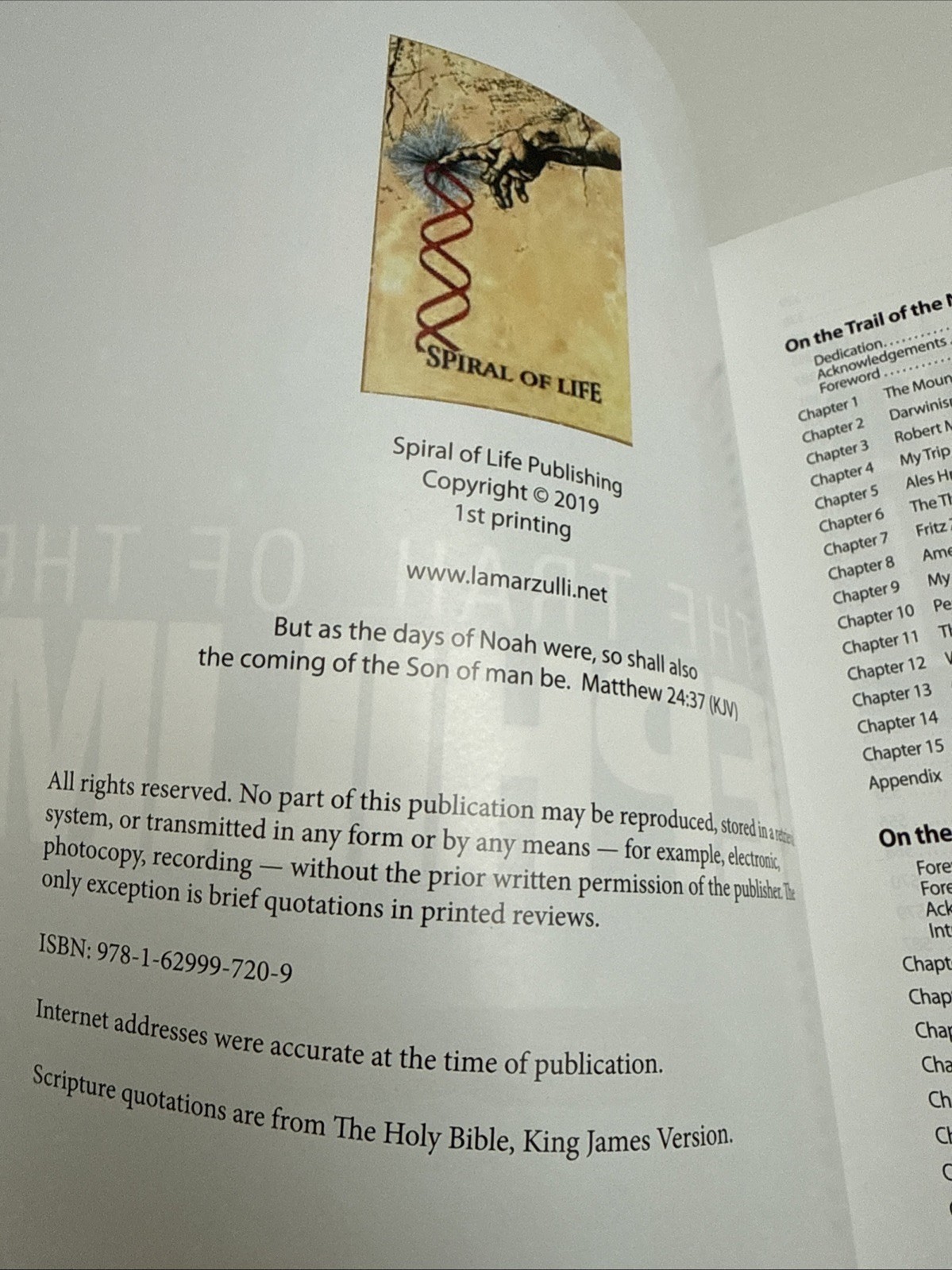 On The Trail Of The Nephilim by L.A. Marzulli – 2019