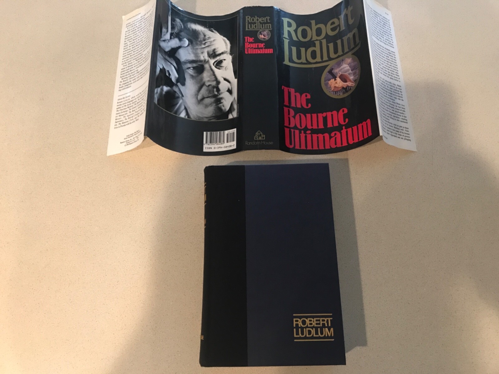 The Bourne Ultimatum by Robert Ludlum (1st Edition, 1990), Hardcover