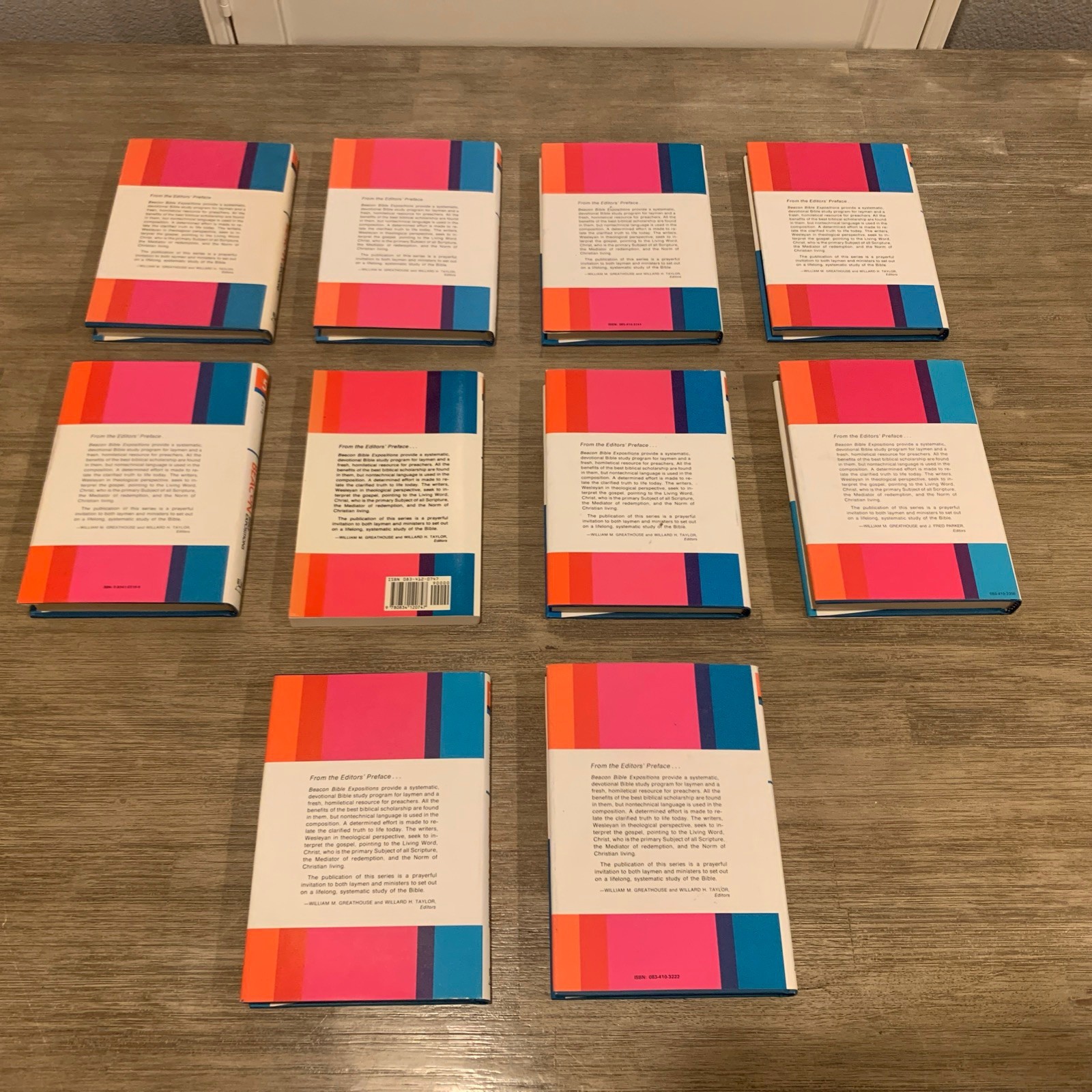 Beacon Bible Expositions Near Complete 1-6, 8-11 Volume Series New Testament