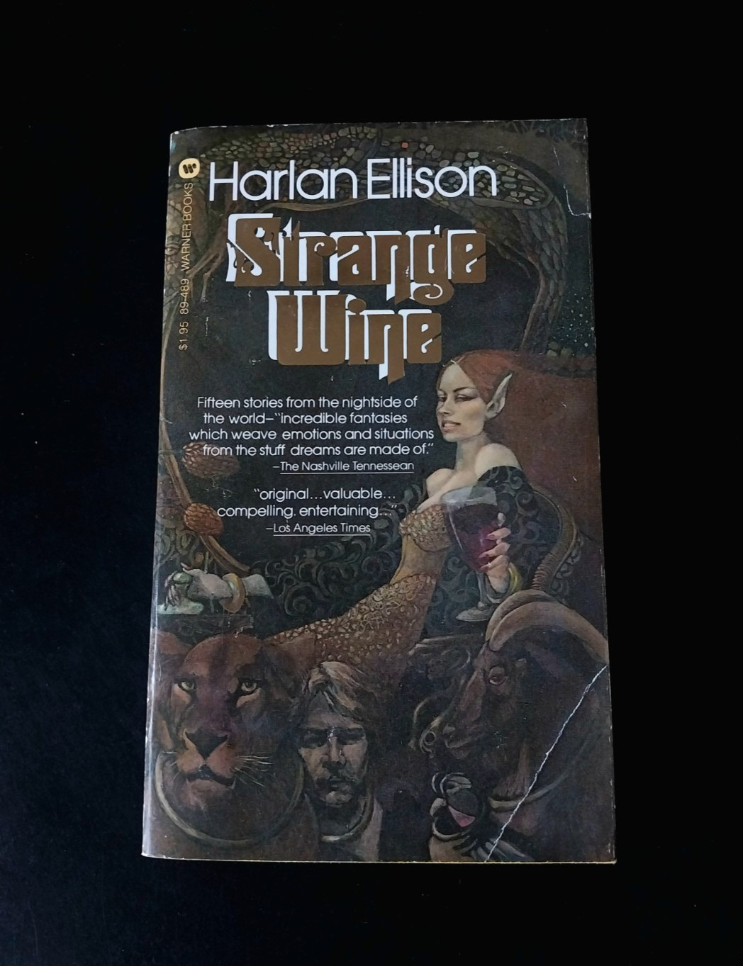 Harlan Ellison – Strange Wine – Warner Books First Printing 1979
