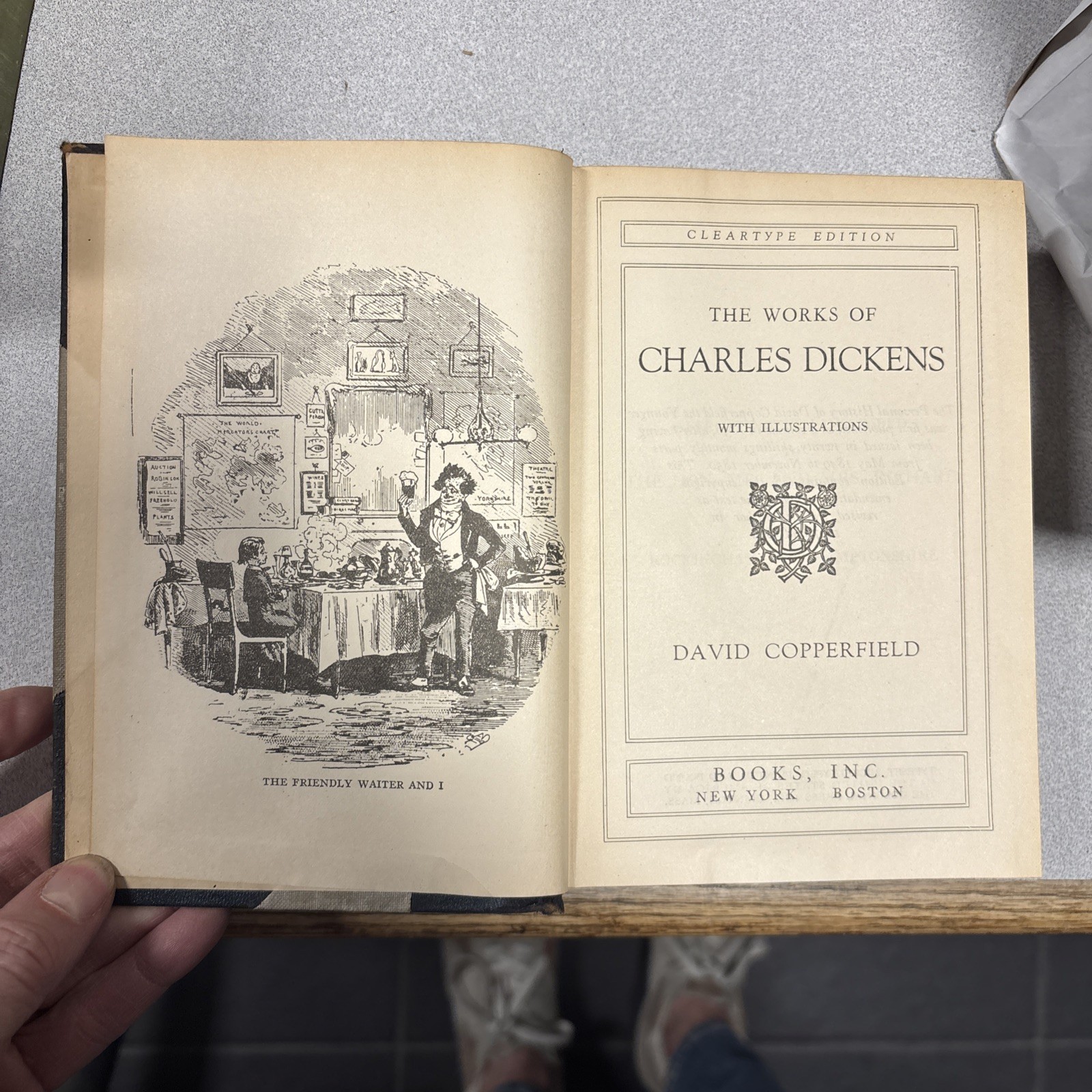 The Works Of Charles Dickens Complete 20 Volume Set Cleartype Edition 1936?