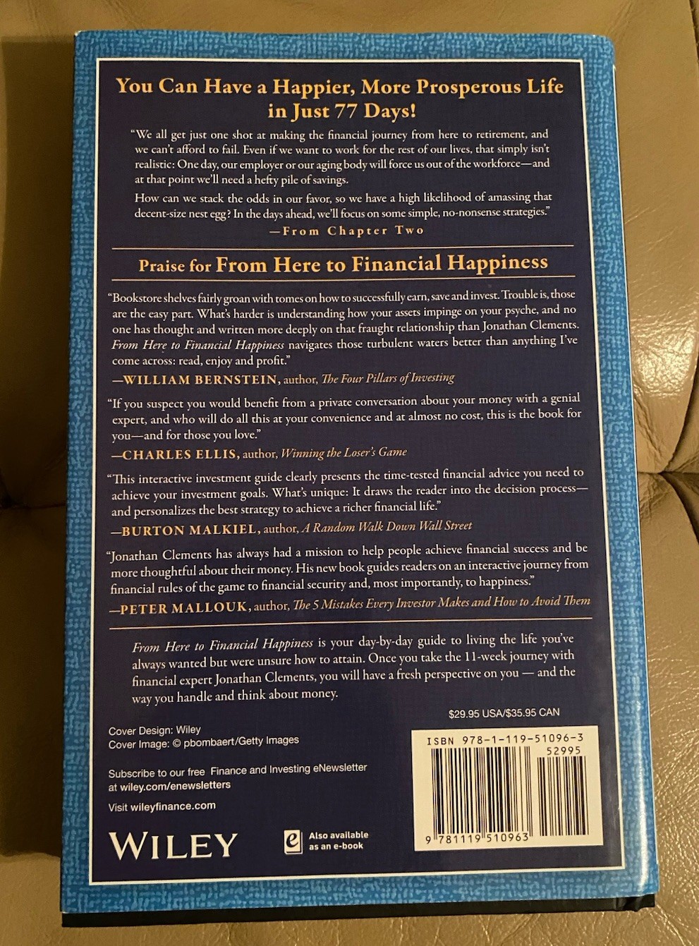 Jonathan Clements From Here to Financial Happiness