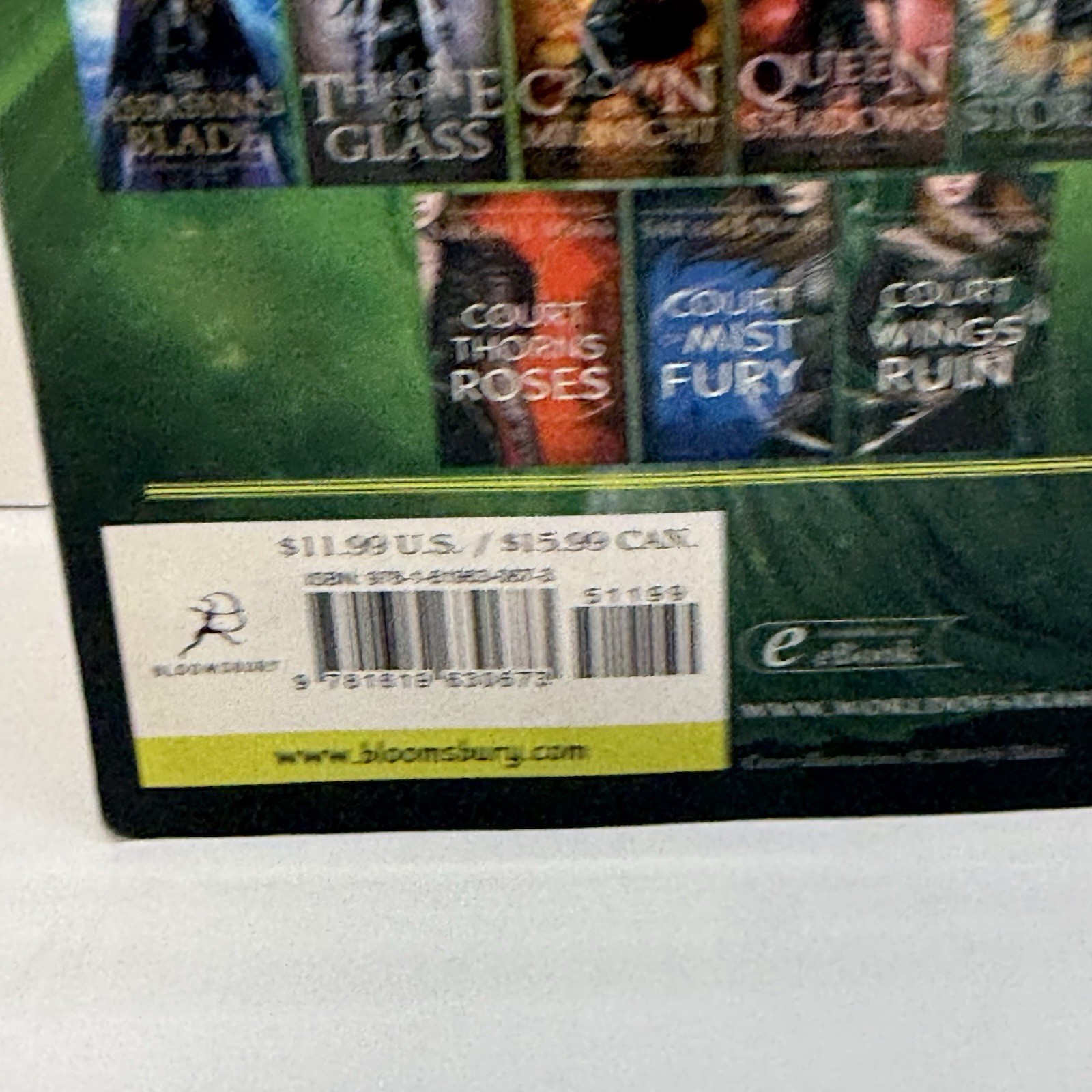 Heir of Fire TPB OOP Original Cover Sarah J. Maas Throne of Glass 3 Out Of Print