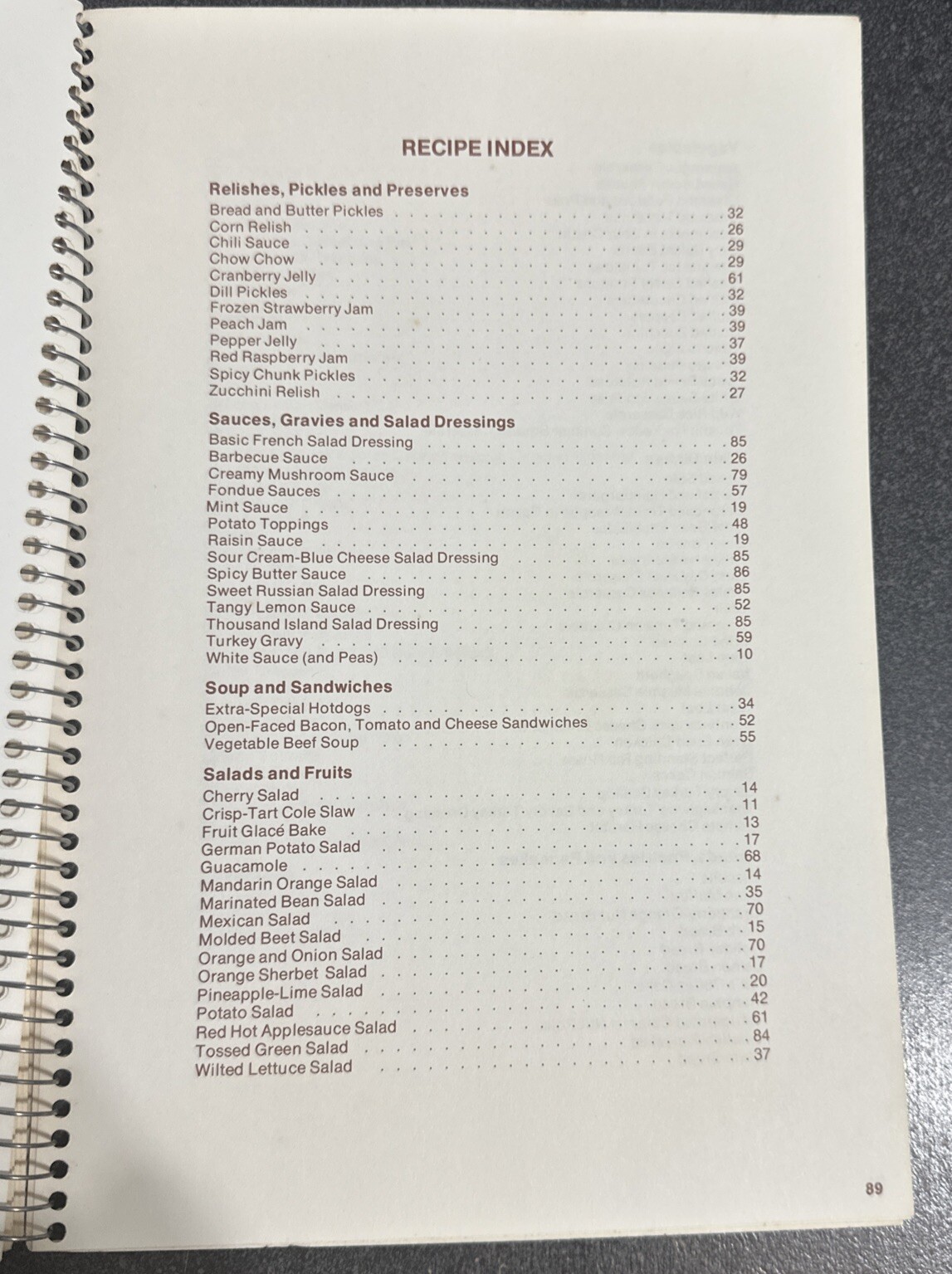 Miriam B Loo’s Family Favorites Cookbook (1977) ~ Spiral Spine ~ 92 Pages