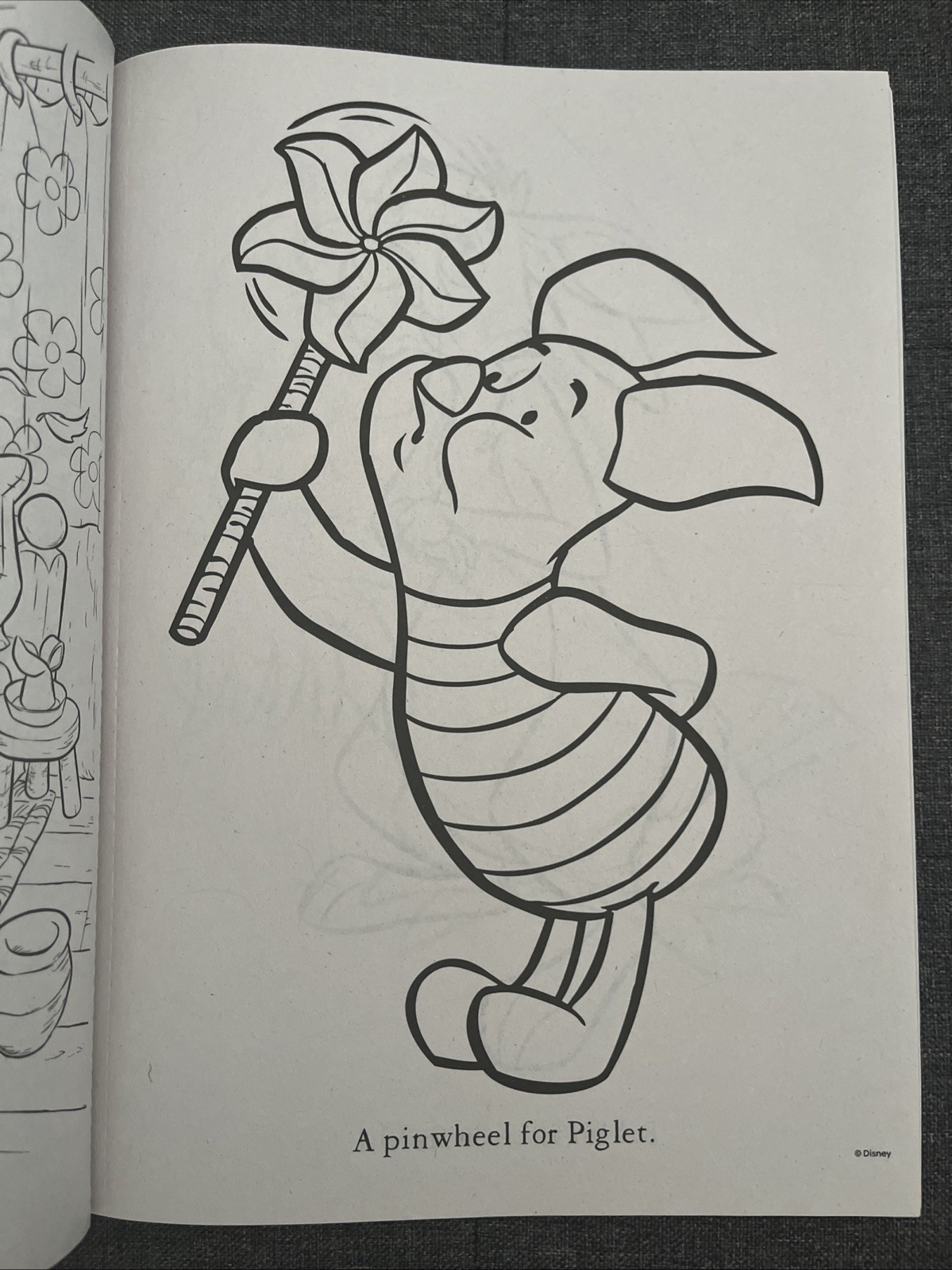 Disney Winnie the Pooh Big Fun Book to Color Puzzles Games and Coloring