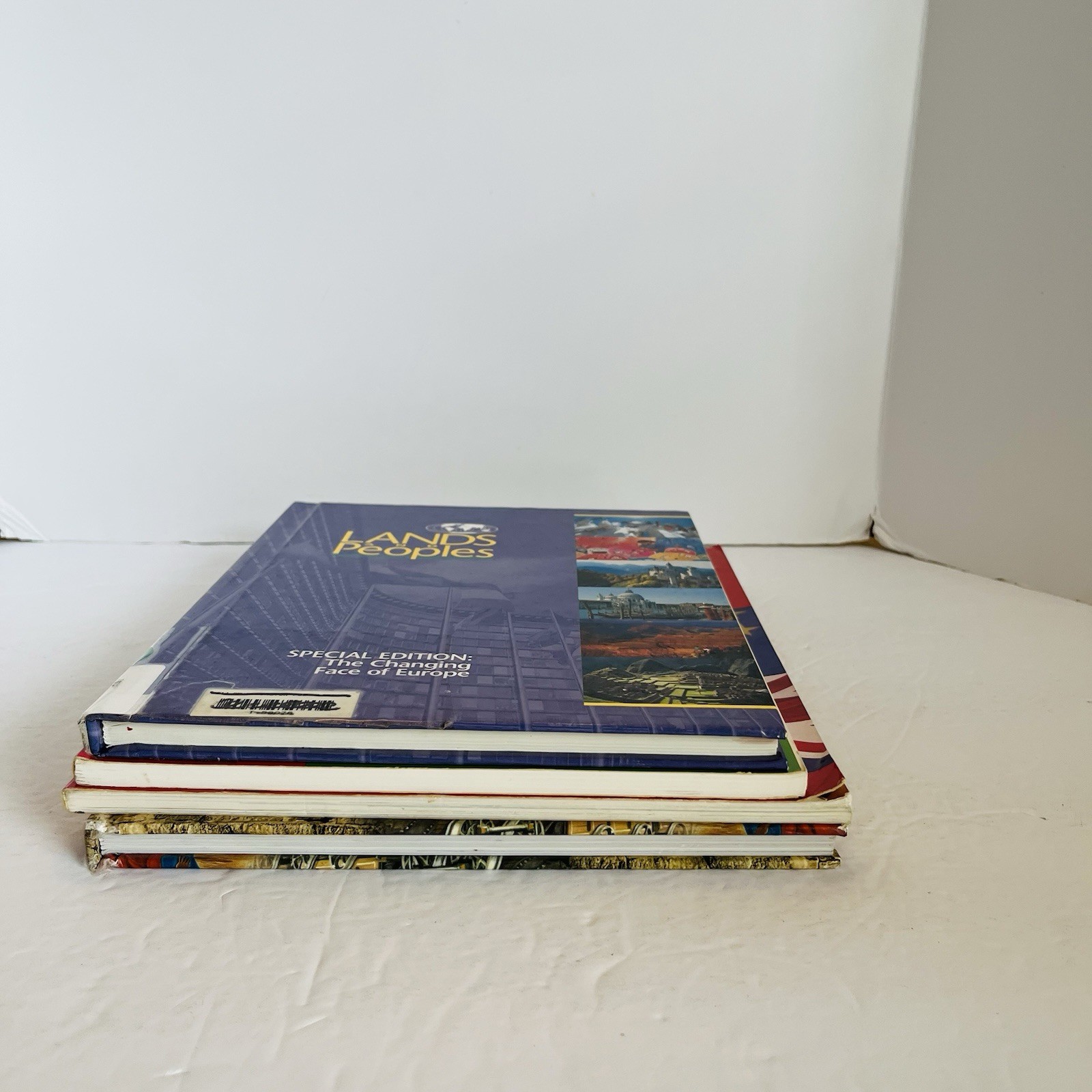 Lot 4 Childrens Geography Books Atlas Map Skills Social Studies Homeschool