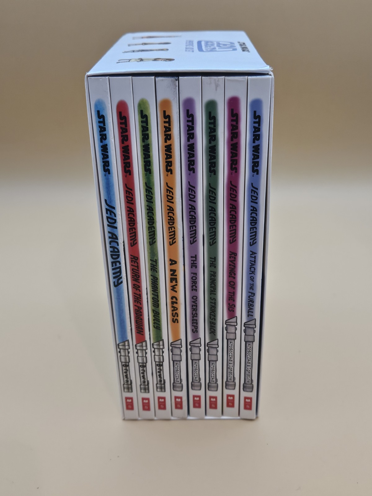 Star Wars Jedi Academy Hyperspace 8-Book Set, Excellent Condition