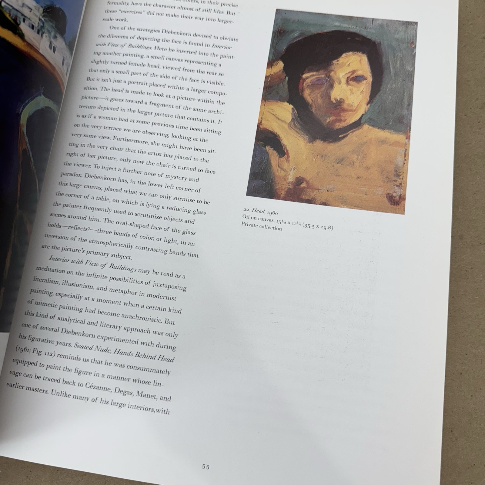 THE ART OF RICHARD DIEBENKORN Jane Livingston WHITNEY MUSEUM