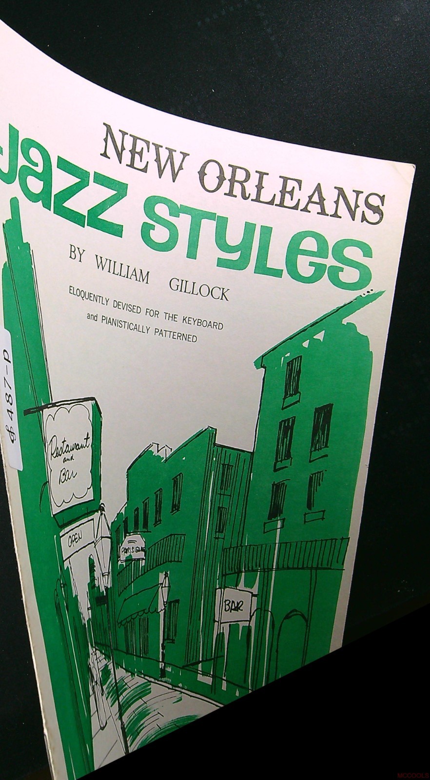 Vintage New Orleans Jazz Styles William Gillock Piano Solo Music Book 487p