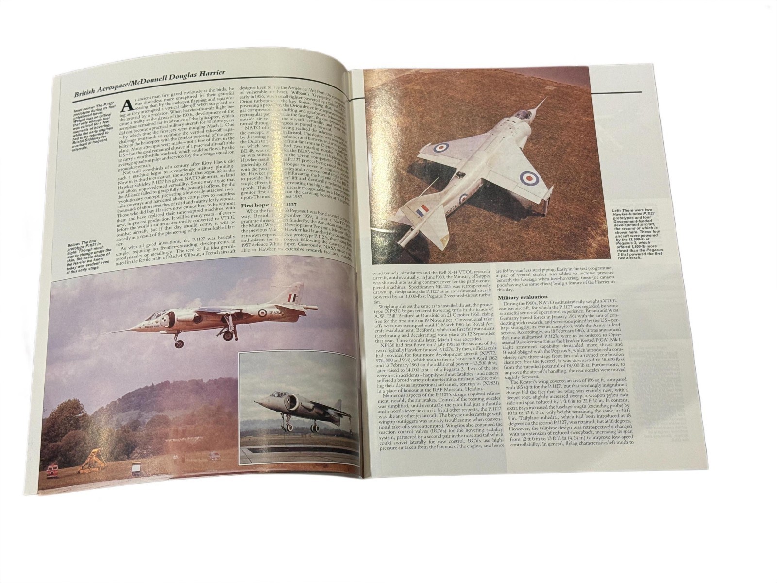 McDonnell Douglas Aerospace Aircraft Company Brochure AV-8B Harrier II (60 Pages