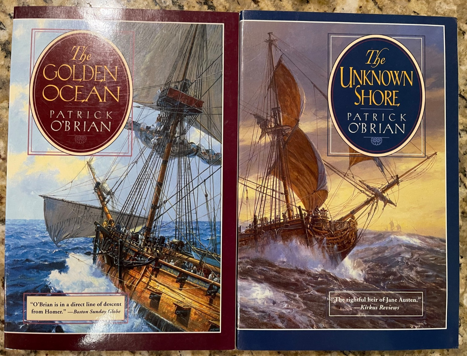 Golden Ocean & Unknown Shore by Patrick O’Brian (Paperback)