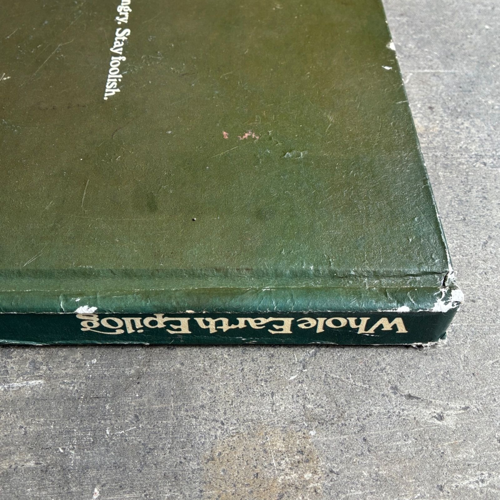 Whole Earth Epilog The Last Whole Earth Catalog Hardcover English used