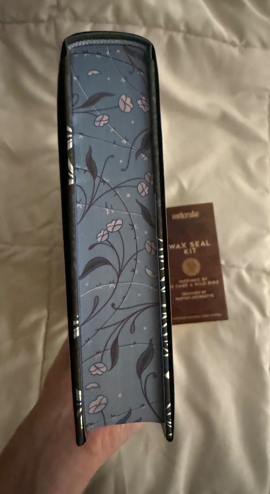 FAIRYLOOT To Cage a Wild Bird by Brooke Fast Signed + Owlcrate Wax Seal Merch