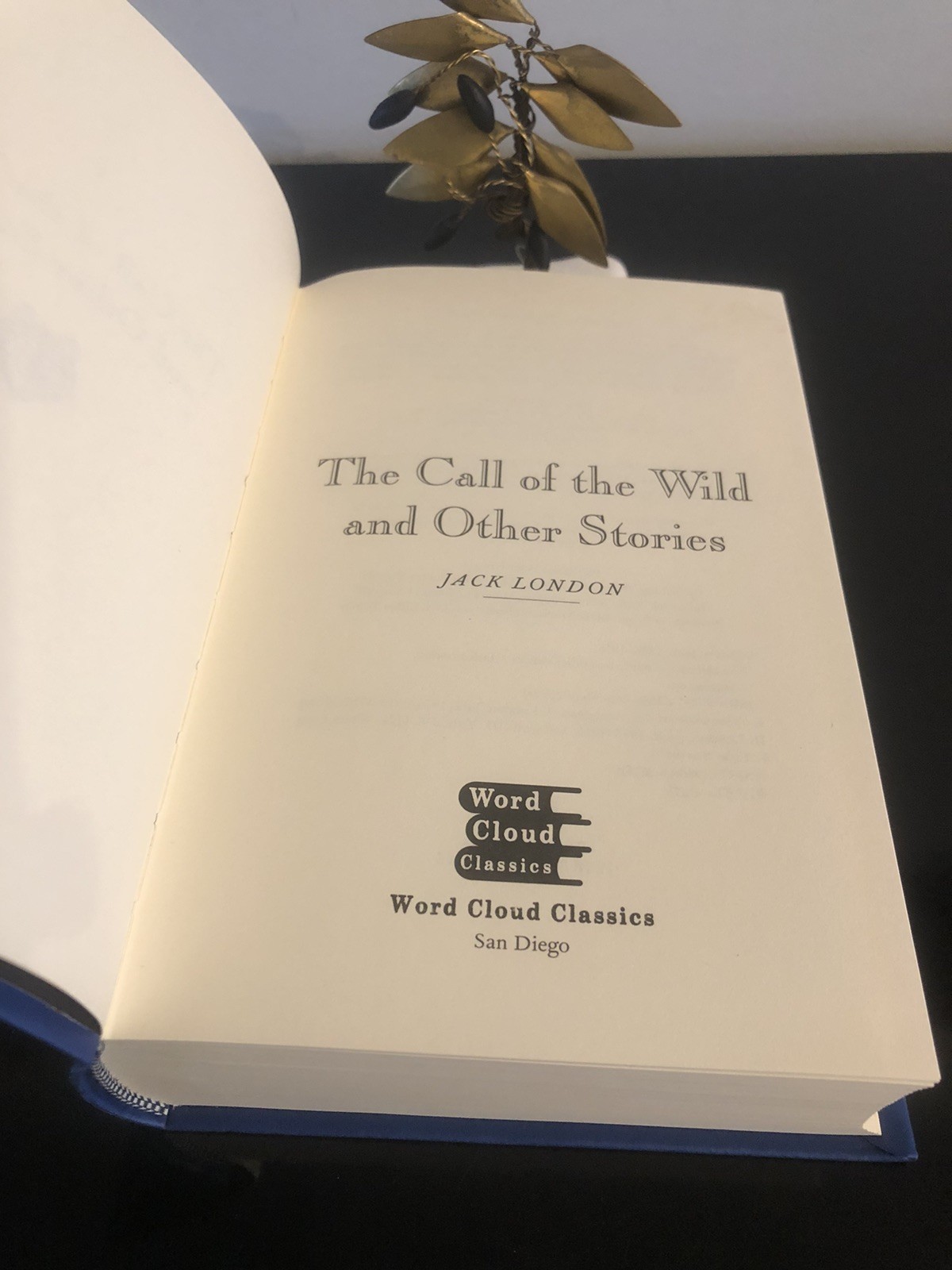 Jack London The Call Of The Wild… World Cloud 2015 First Ed/F.Pr. Flexi Bound LN