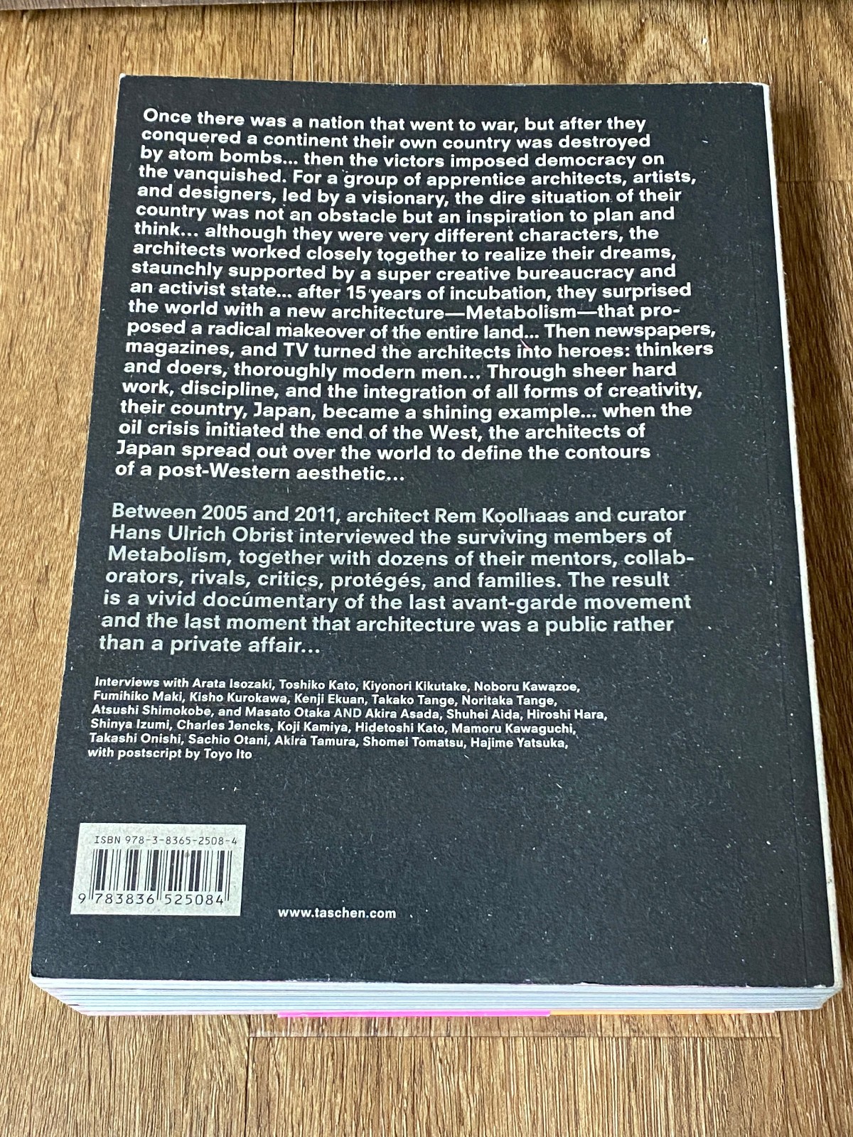 Project Japan : Metabolism Talks…, Paperback by Koolhaas, Rem; Obrist, Hans…