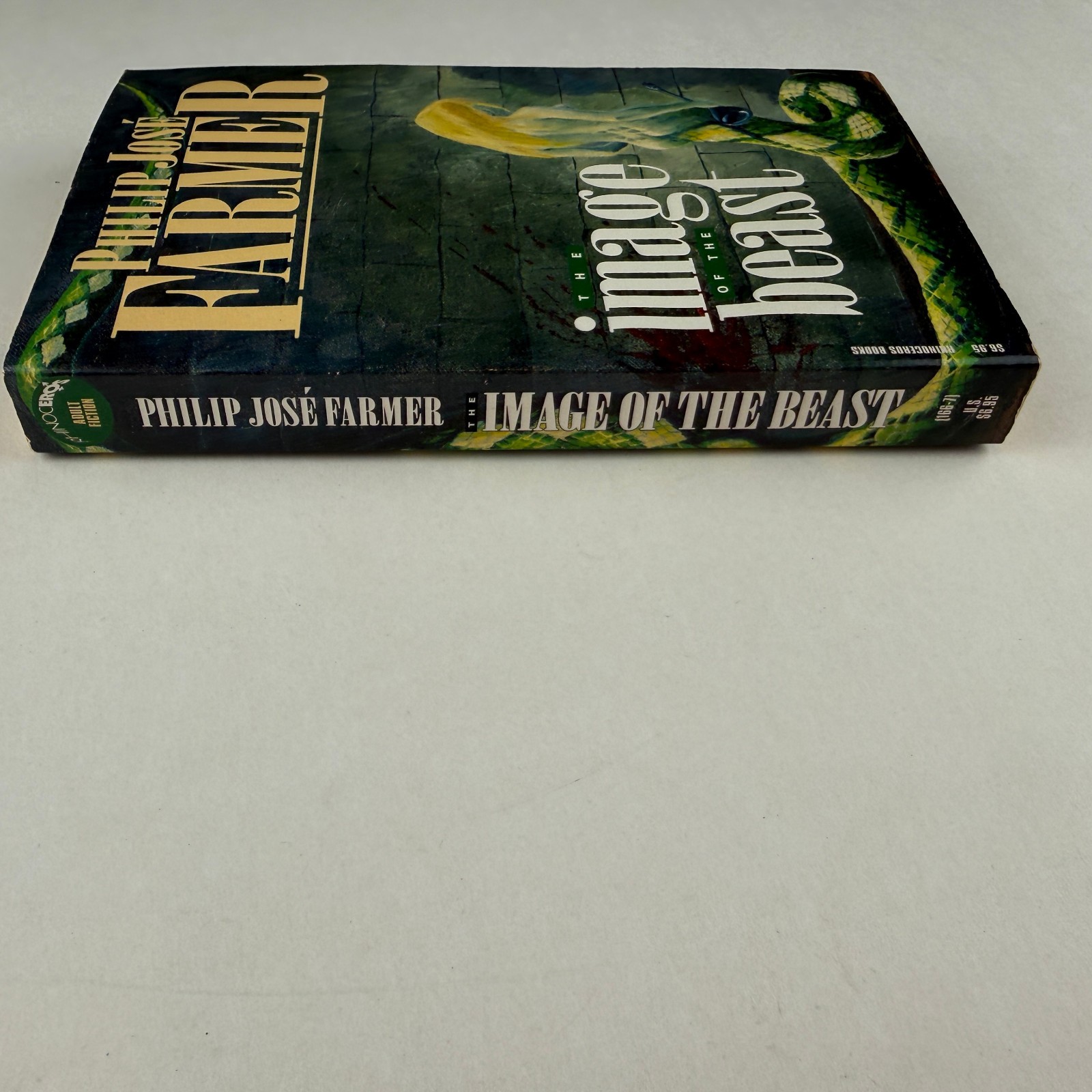 Image of the Beast Philip Jose Farmer 1st Rhinoceros Ed 1994 Sci-Fi Horror Cult